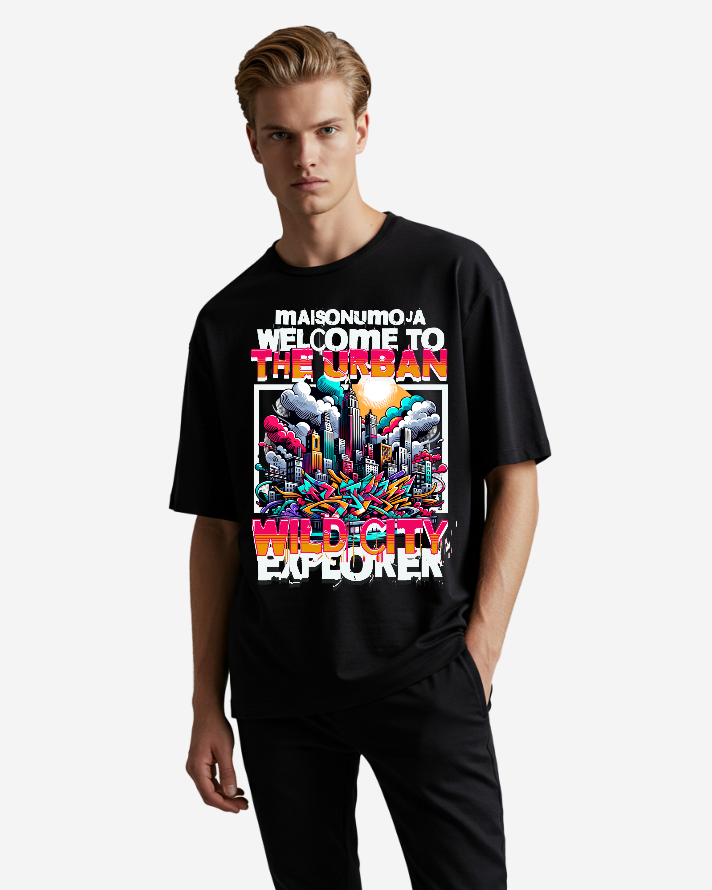 WILD CITY EXPLORER Oversized T-Shirt