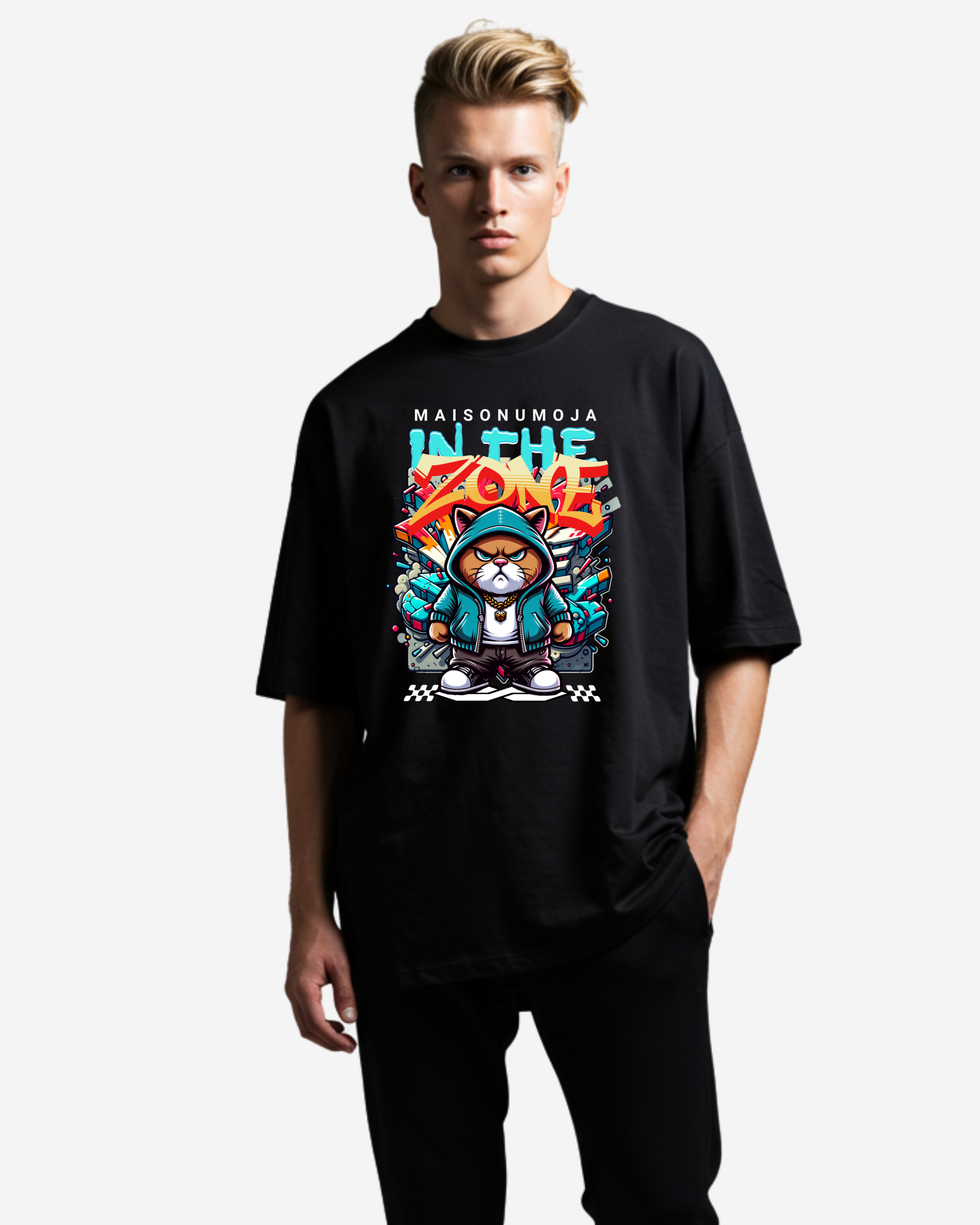 Lips skin cheetah Oversized T-Shirt