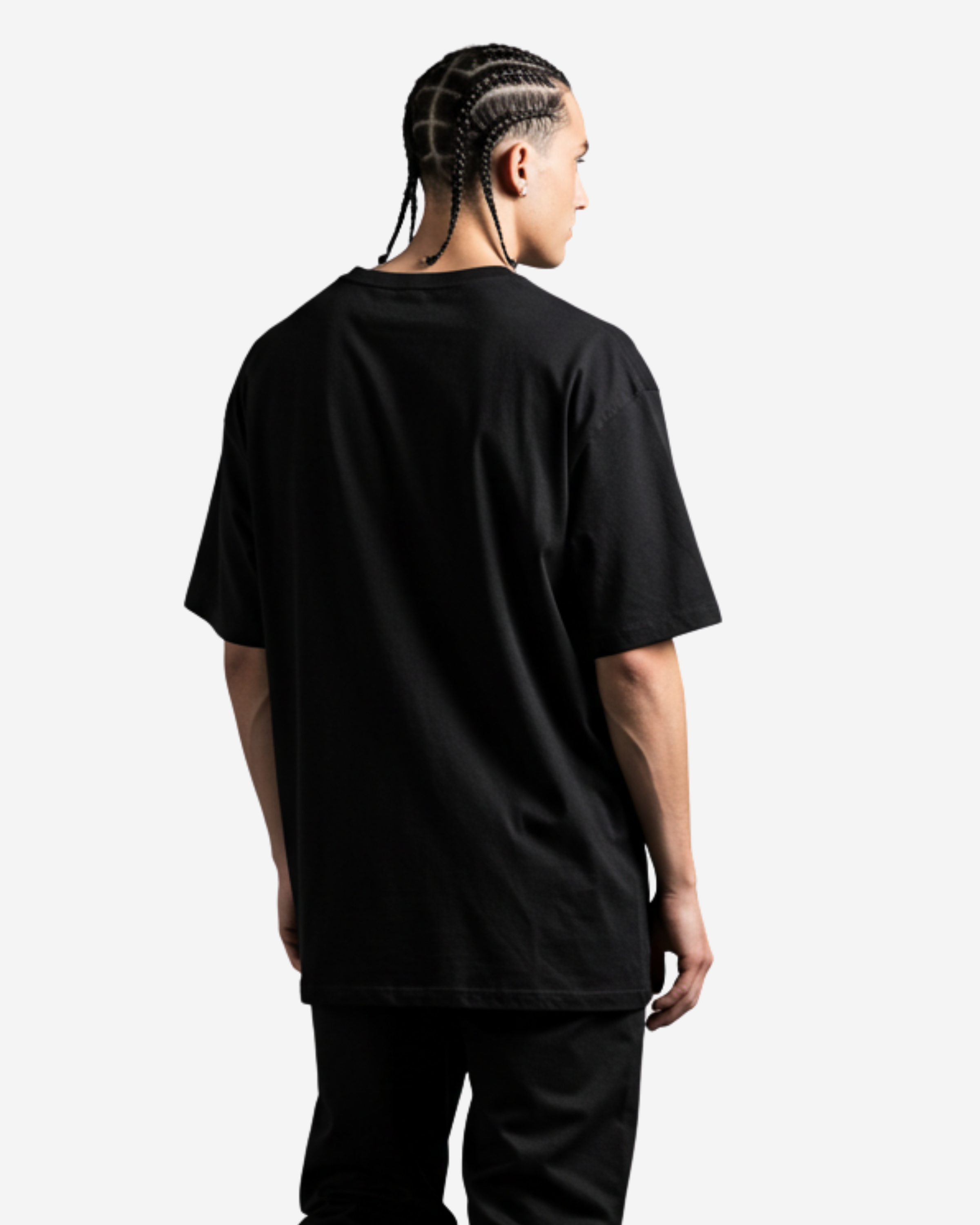 Stay In Gear Car Typography Oversized T-Shirt