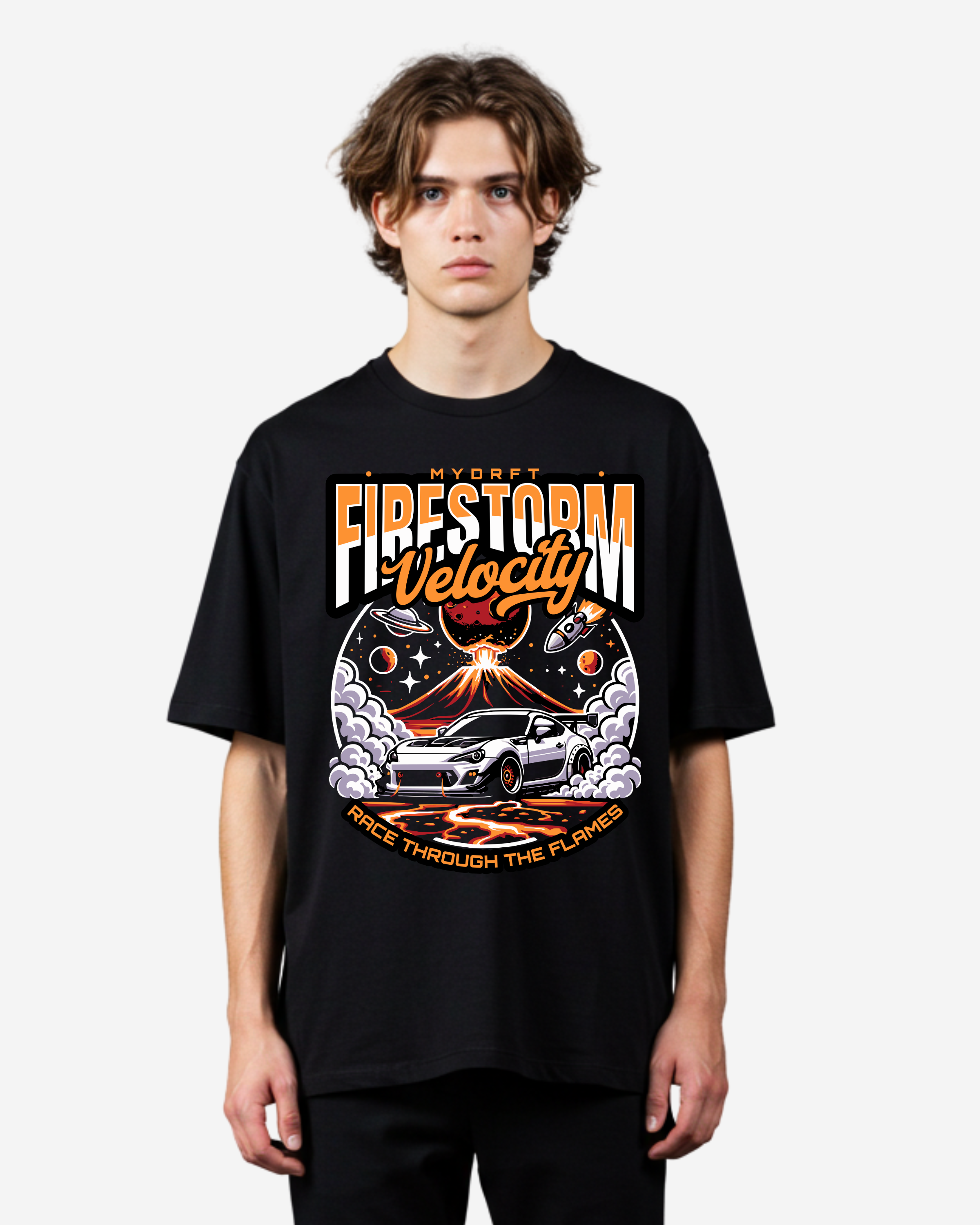 Firestorm Velocity Oversized T-Shirt