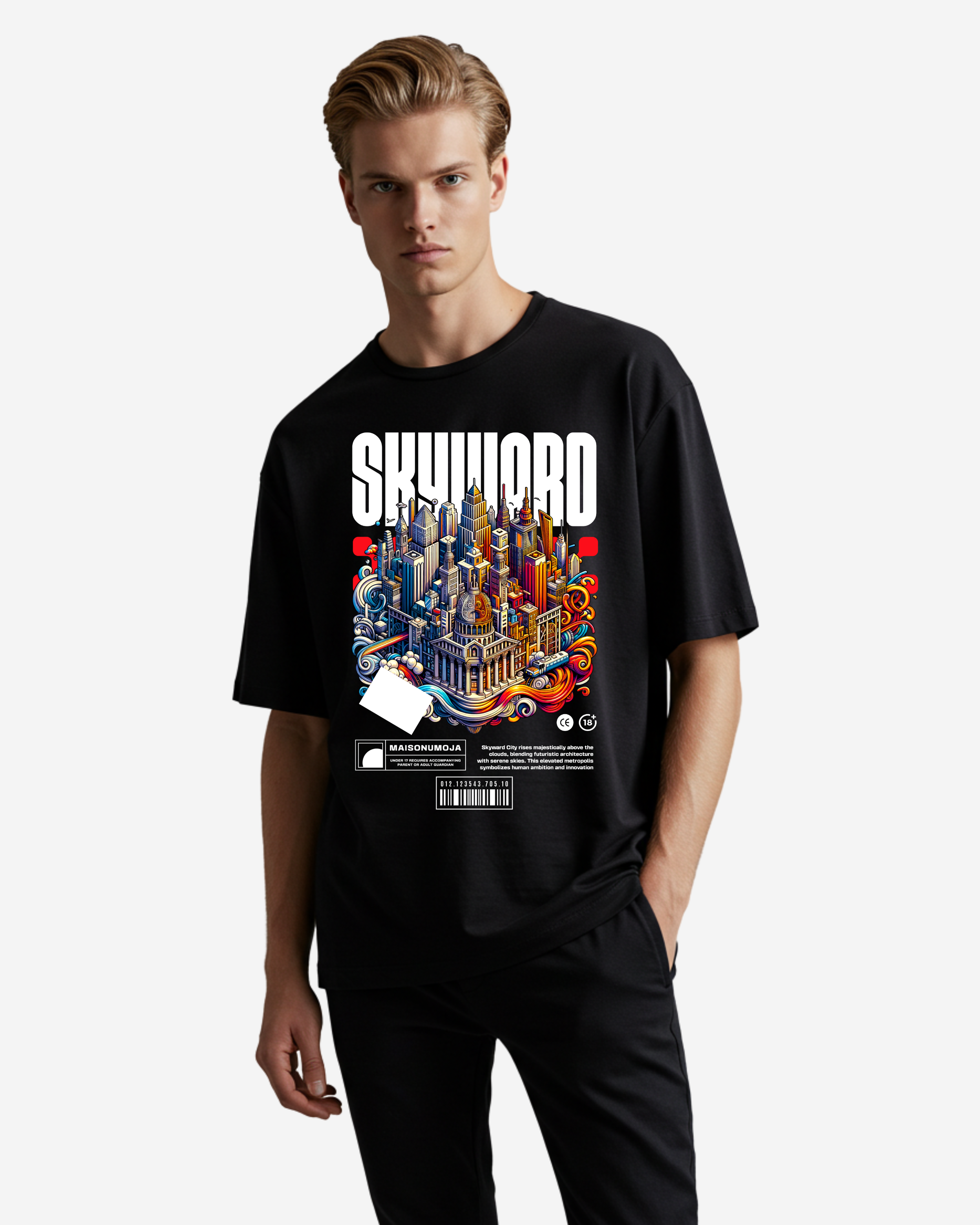 Skyward City Oversized T-Shirt
