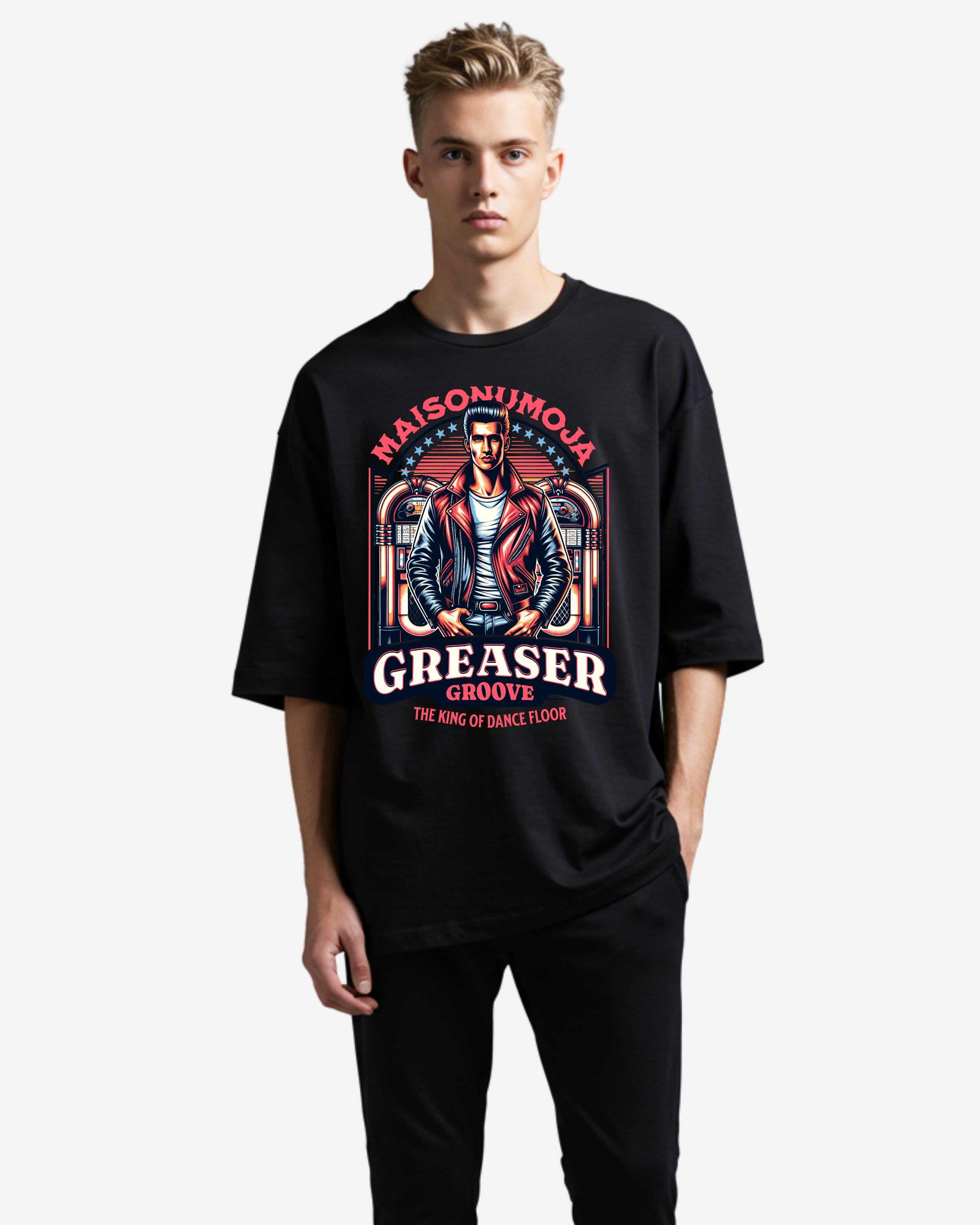 Greaser Groove Oversized T-Shirt