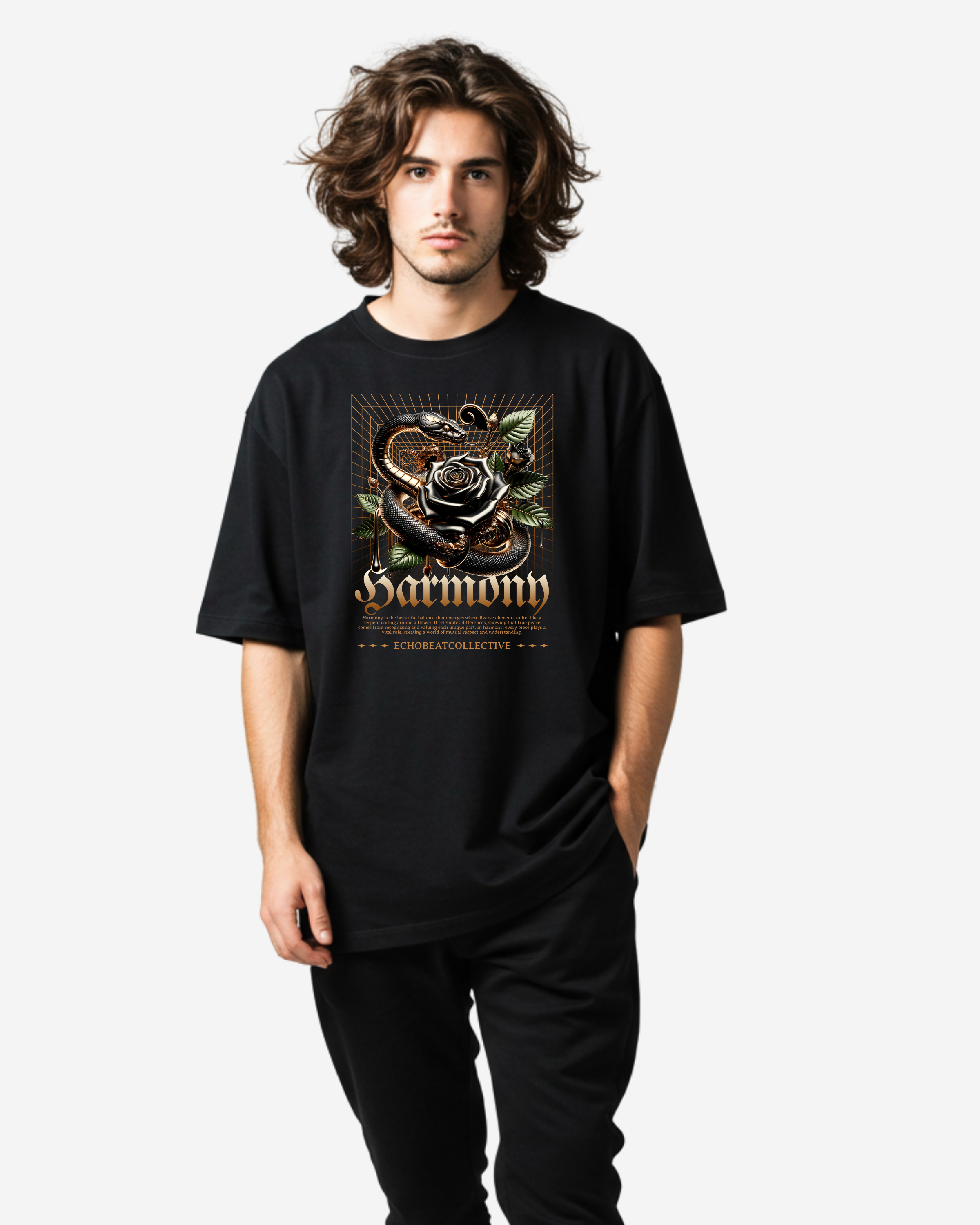 Harmony Men's Oversized T-Shirt