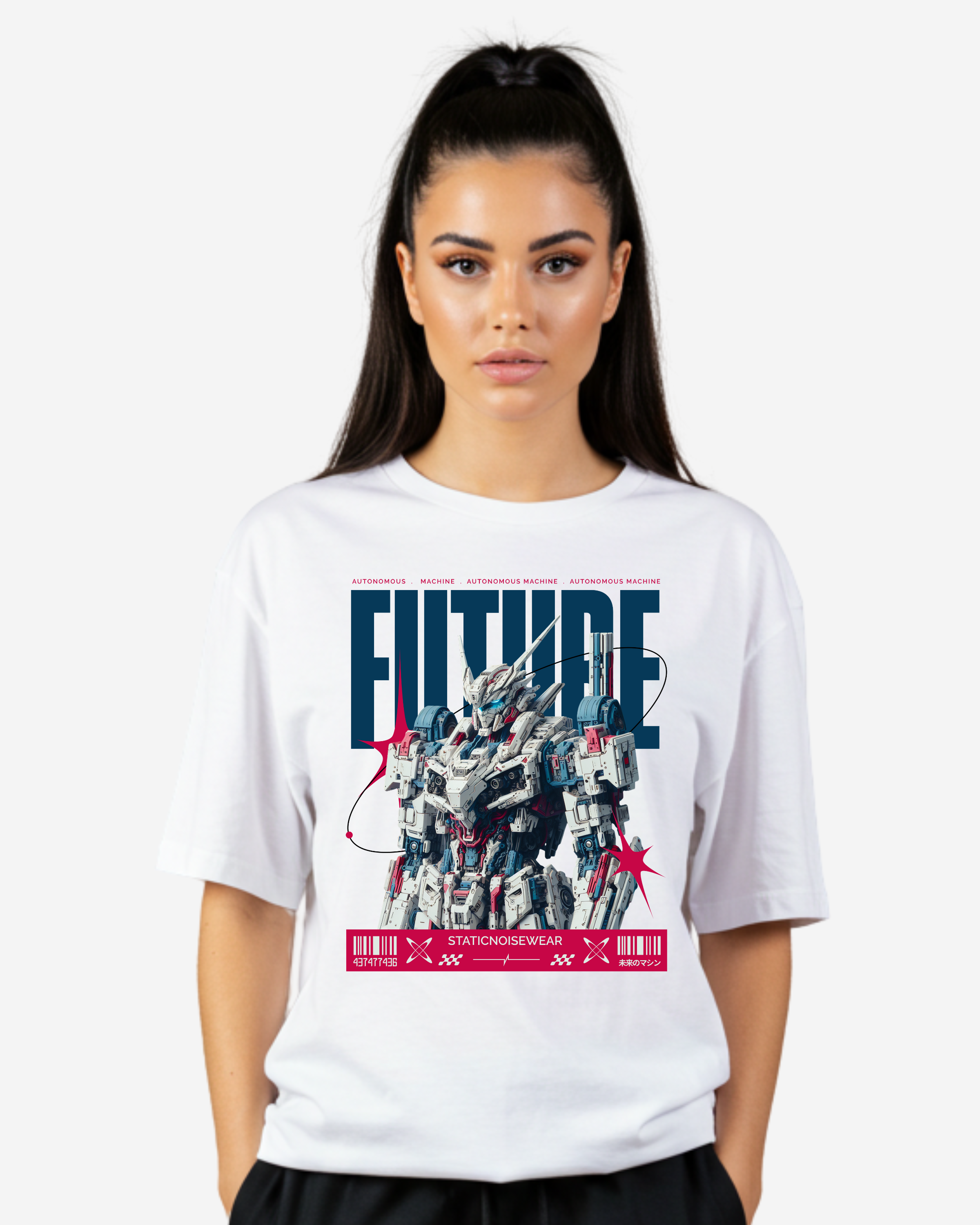 Future Machine Women's Oversized T-Shirt