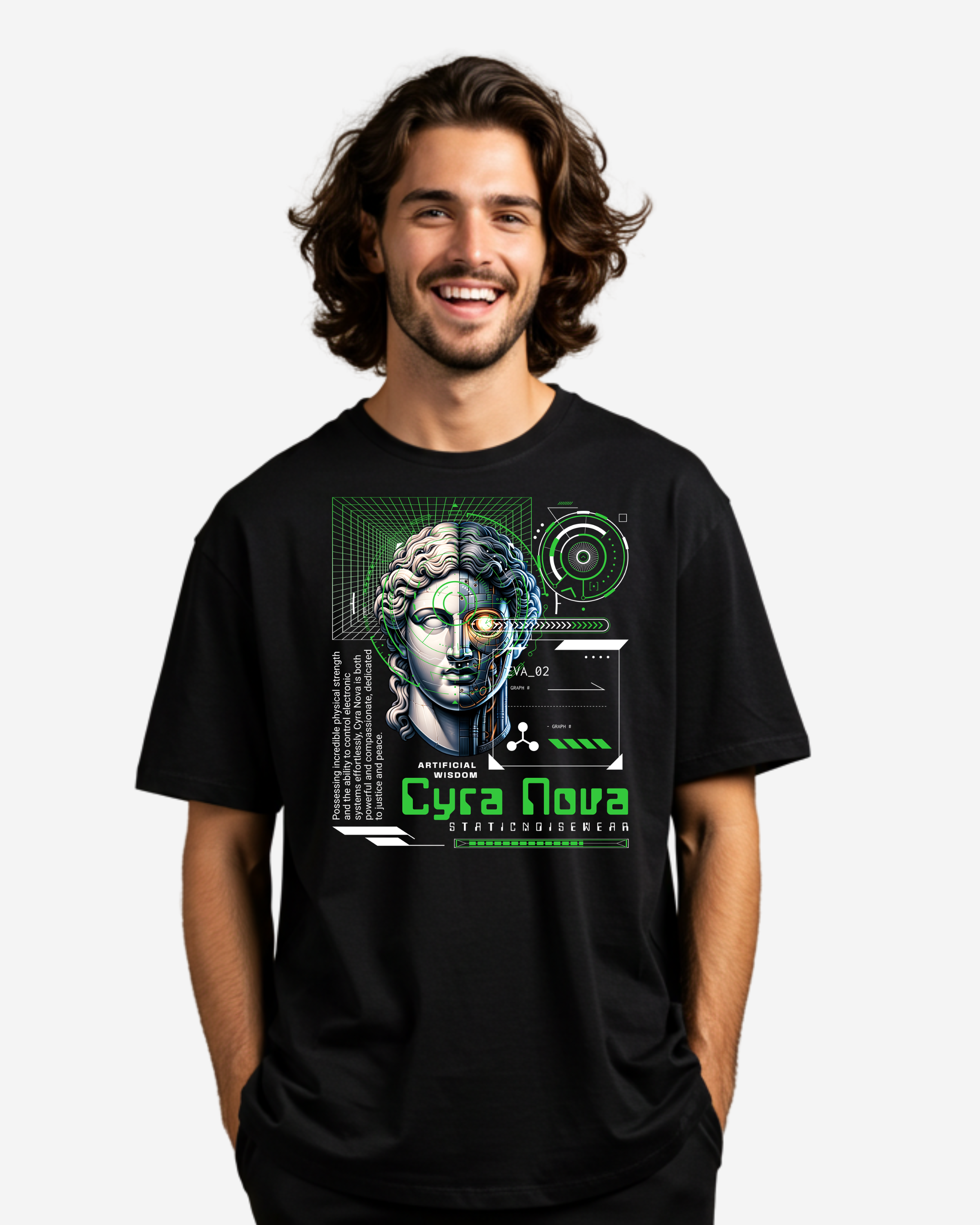 cyra nova Men's Oversized T-Shirt