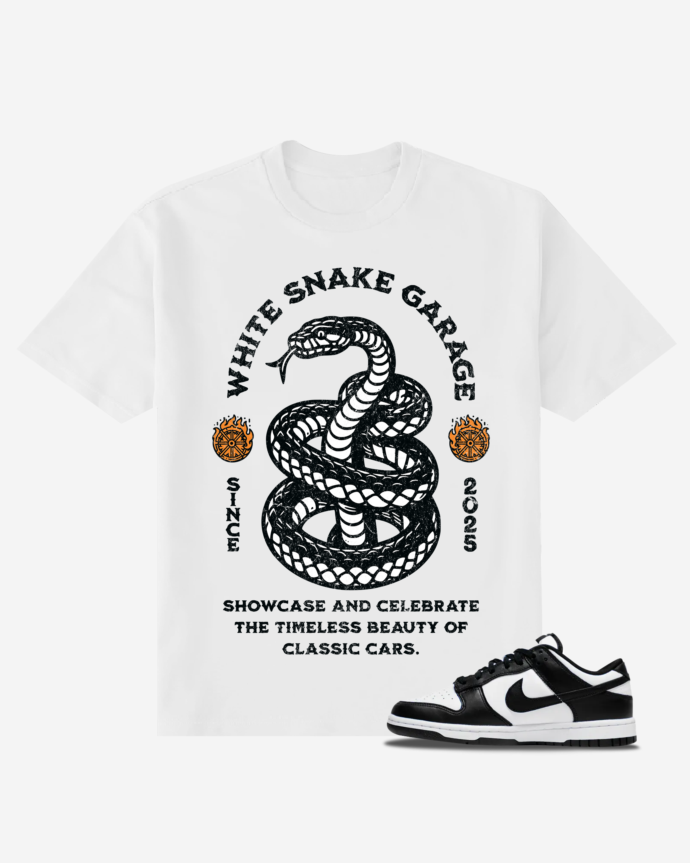 White Snakes T-Shirt
