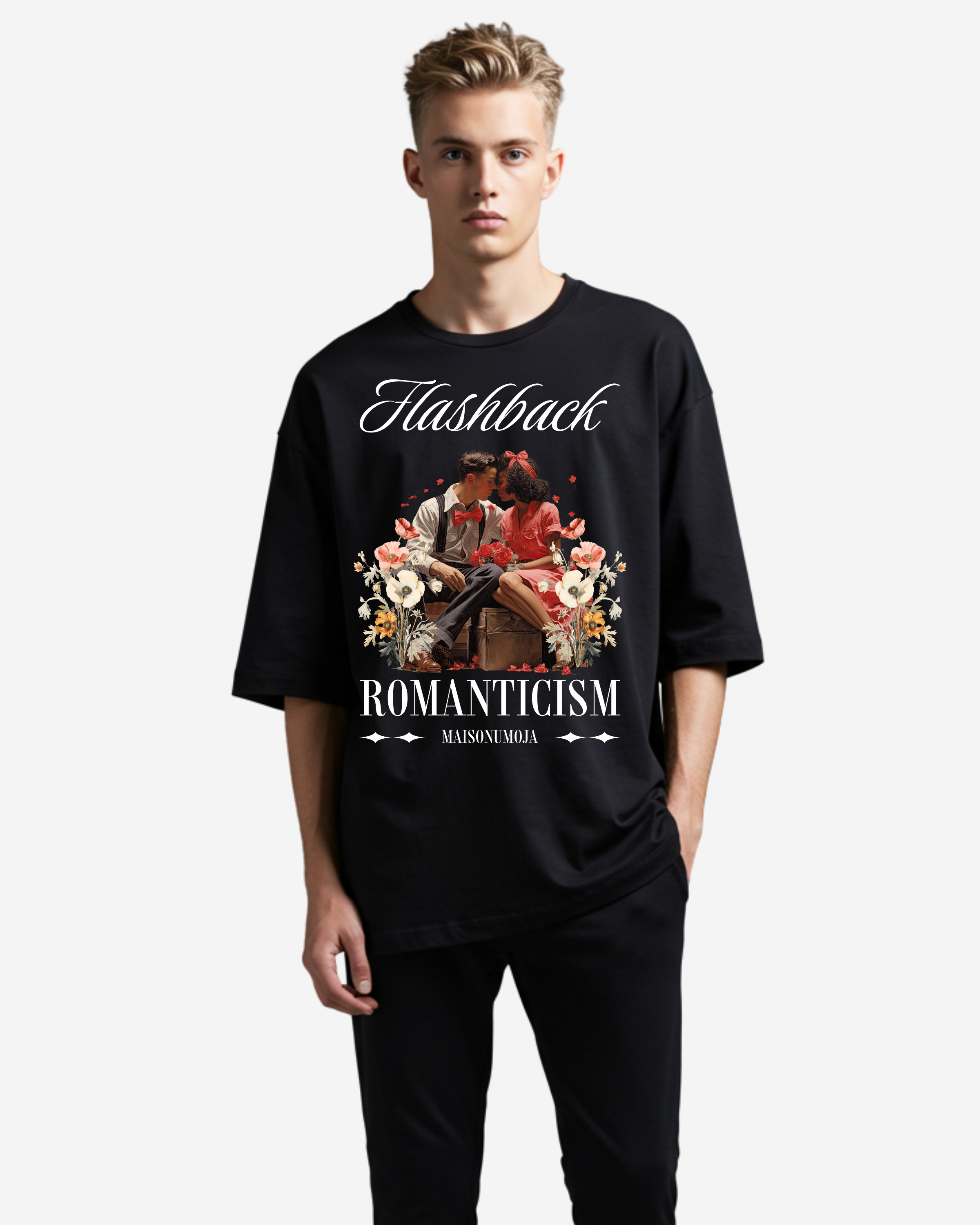 Flashback Romanticism Oversized T-Shirt