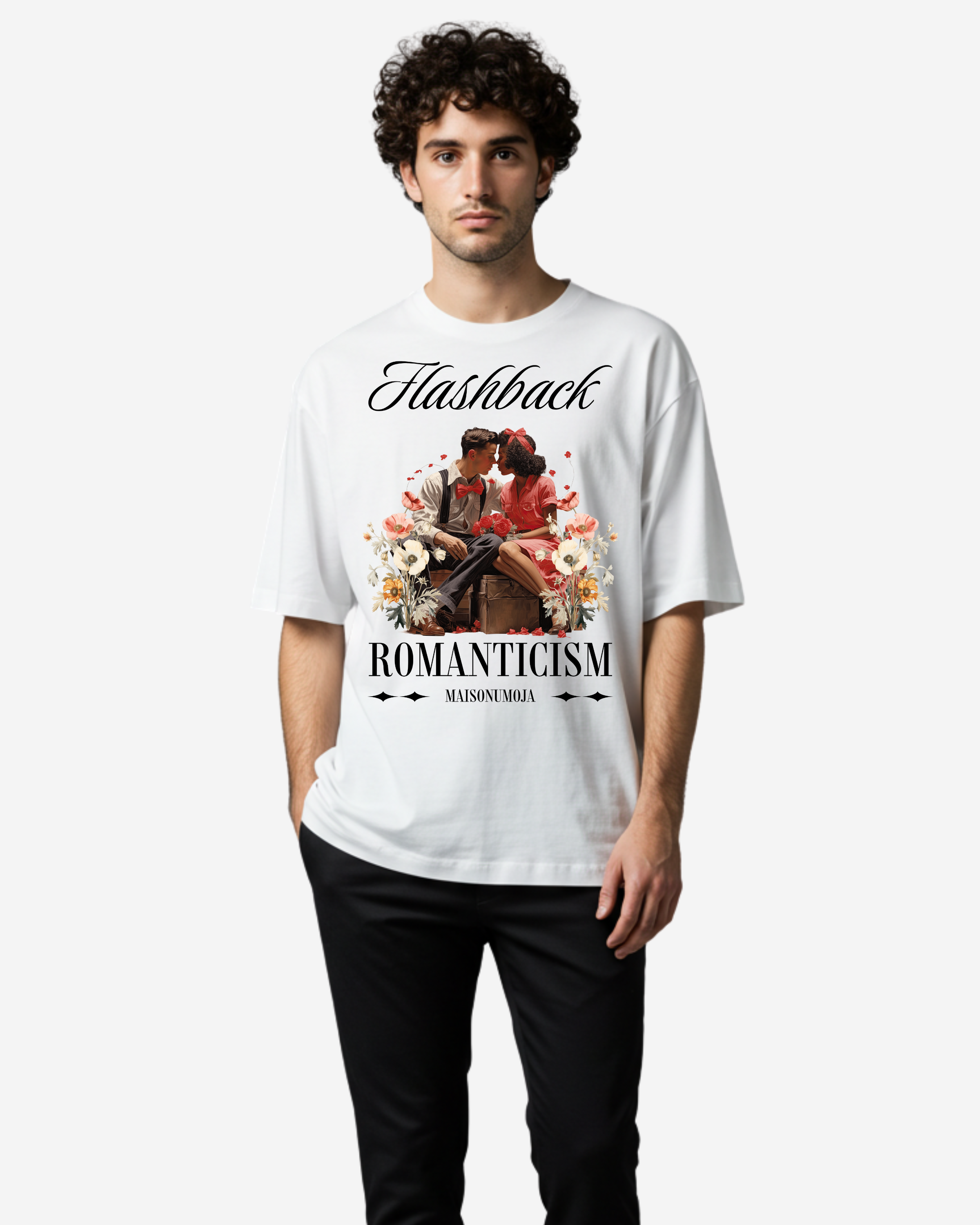 Flashback Romanticism Oversized T-Shirt
