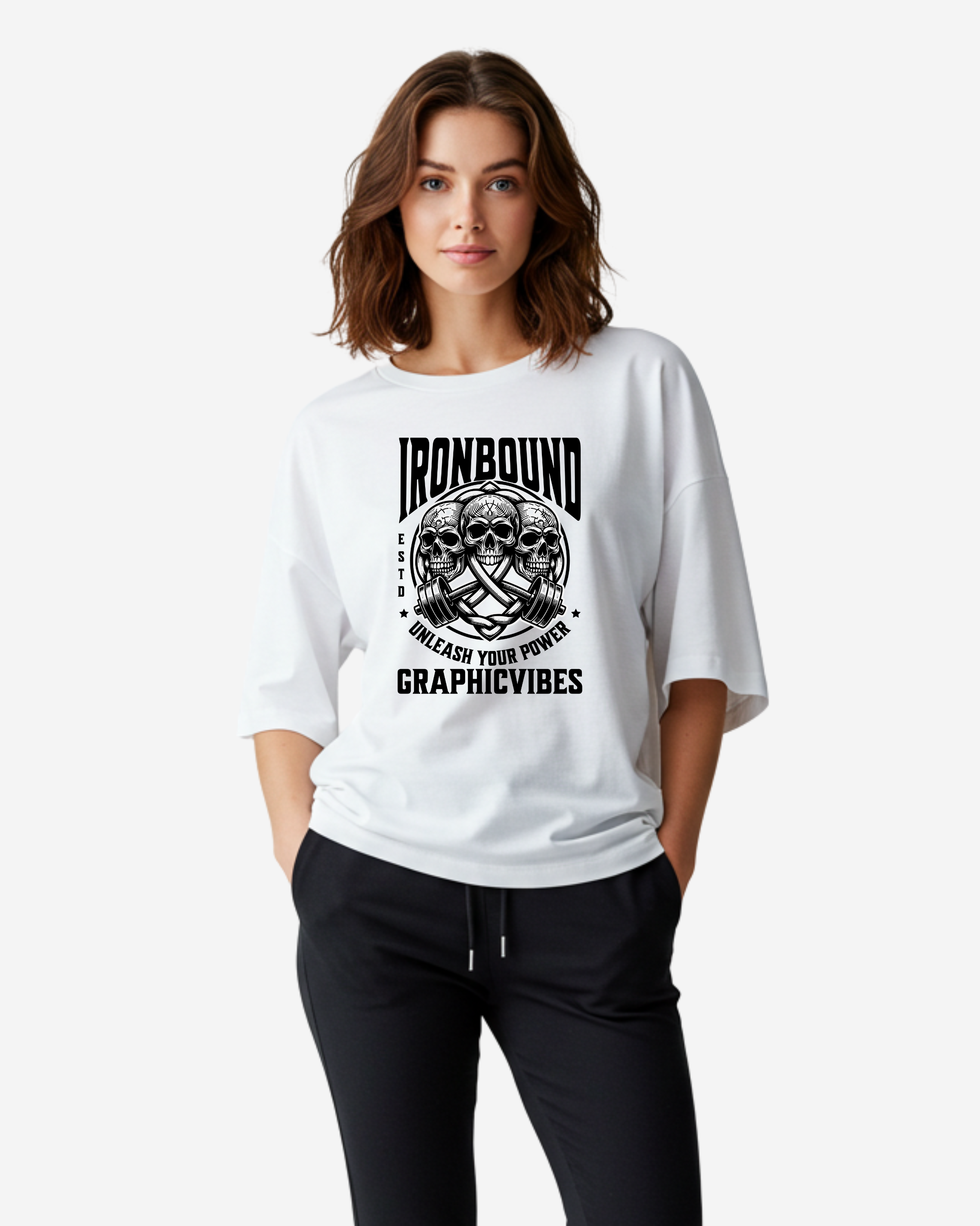 Iron Bound Women's Oversized T-Shirt