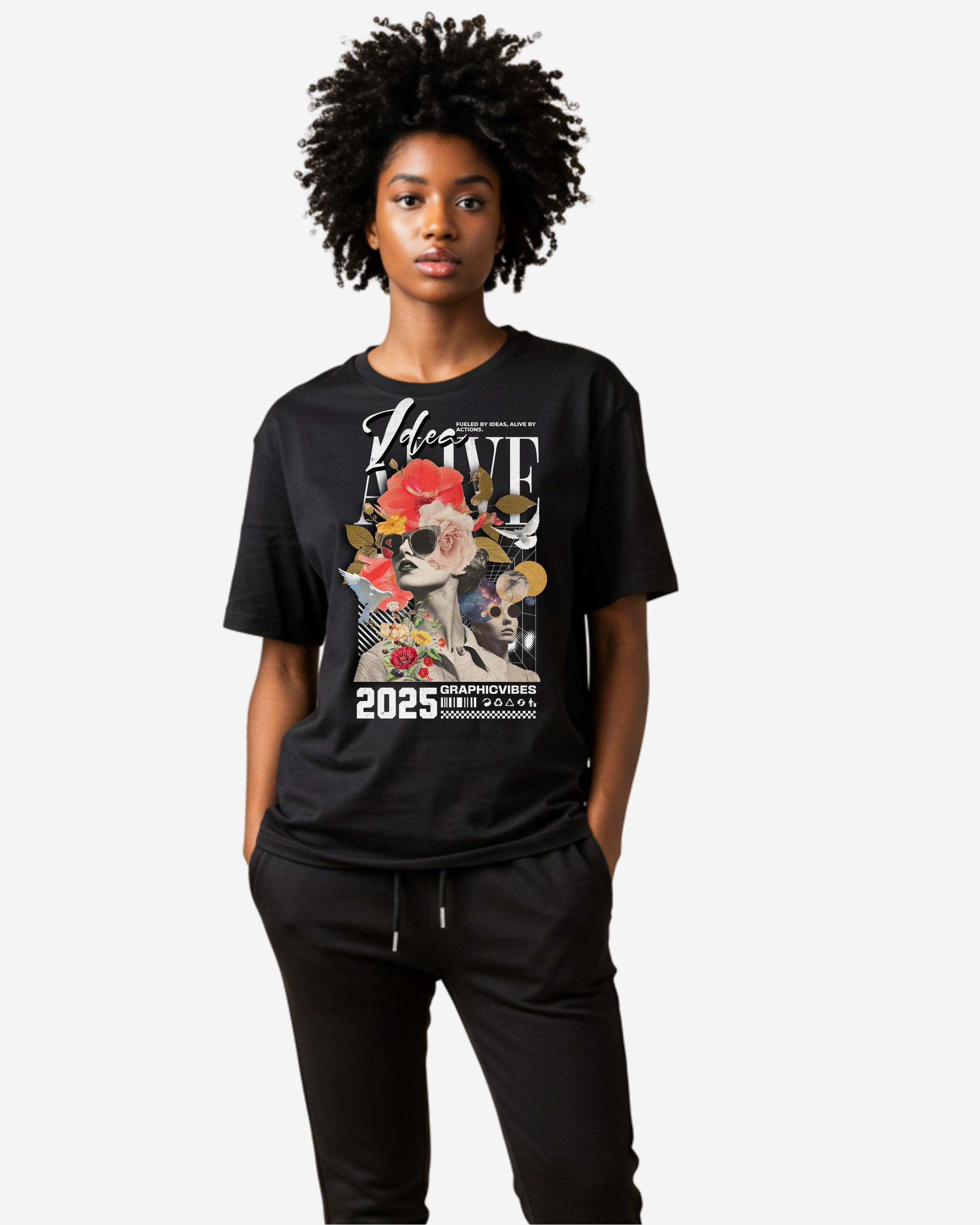 Ideas Alive Women's Oversized T-Shirt