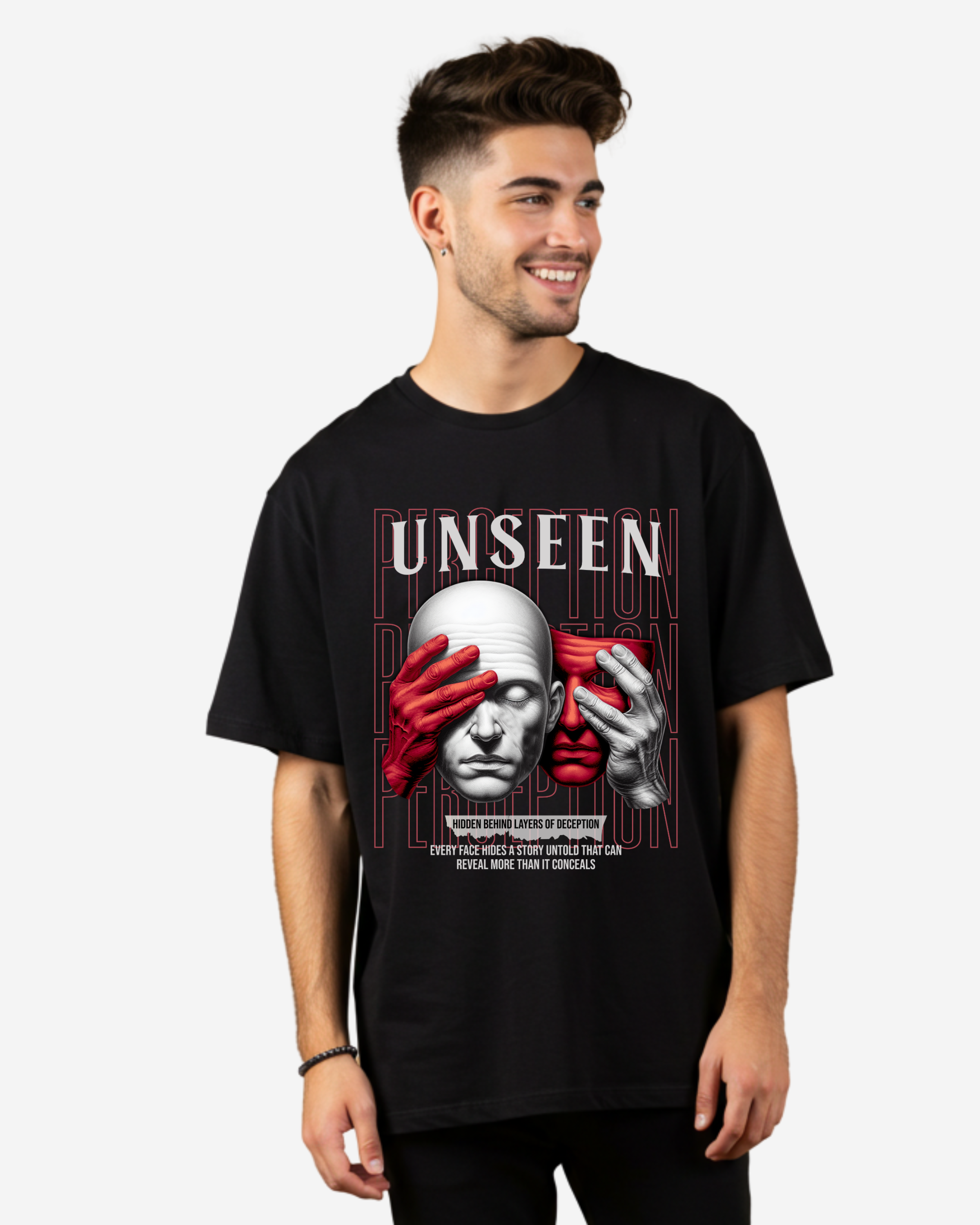 Unseen Men's Oversized T-Shirt