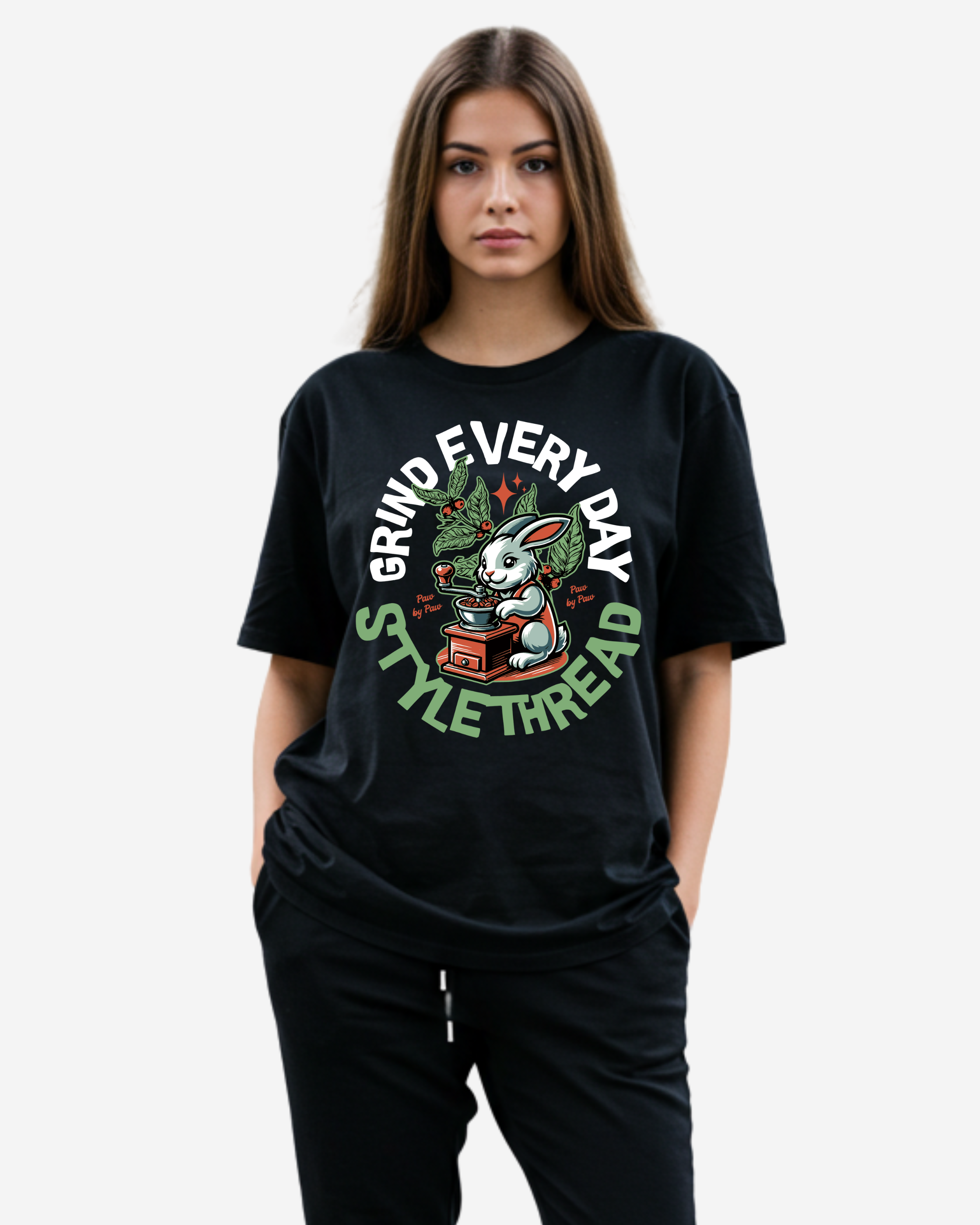 Grind Every Day Women's Oversized T-Shirt
