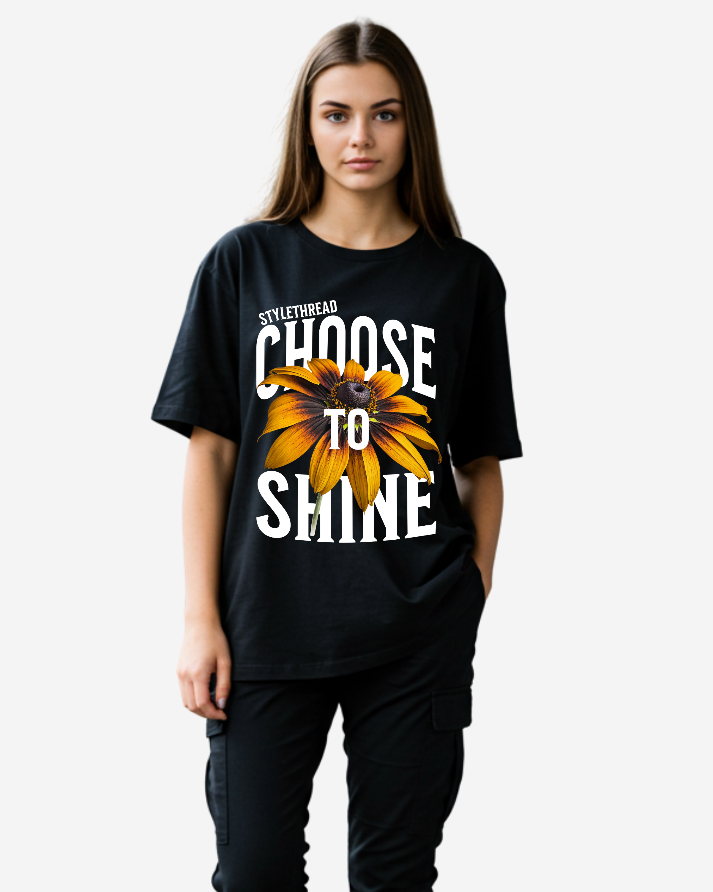 Choose To Shine Women's Oversized T-Shirt