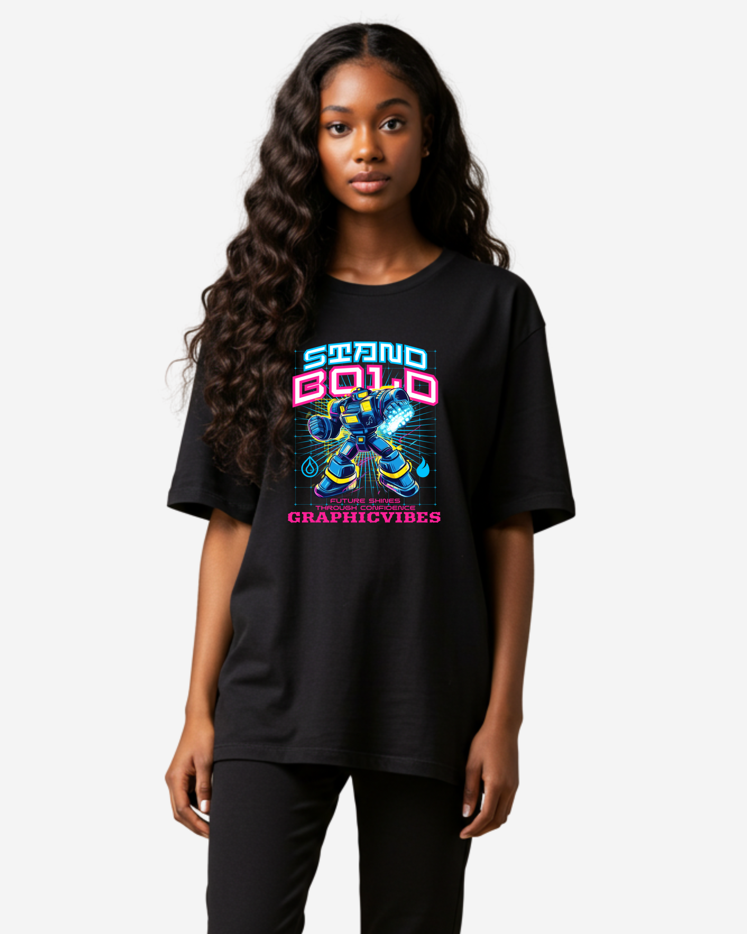 Stand Bold Women's Oversized T-Shirt