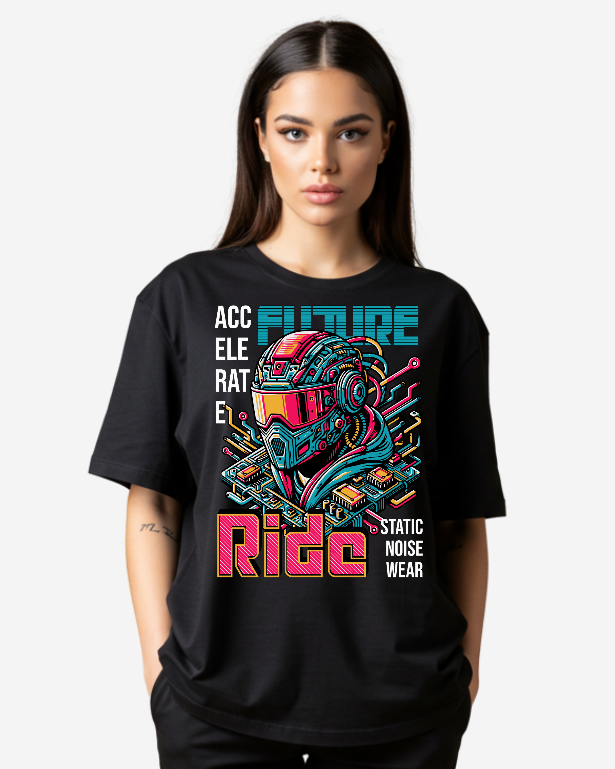 Accelerate Future Women's Oversized T-Shirt