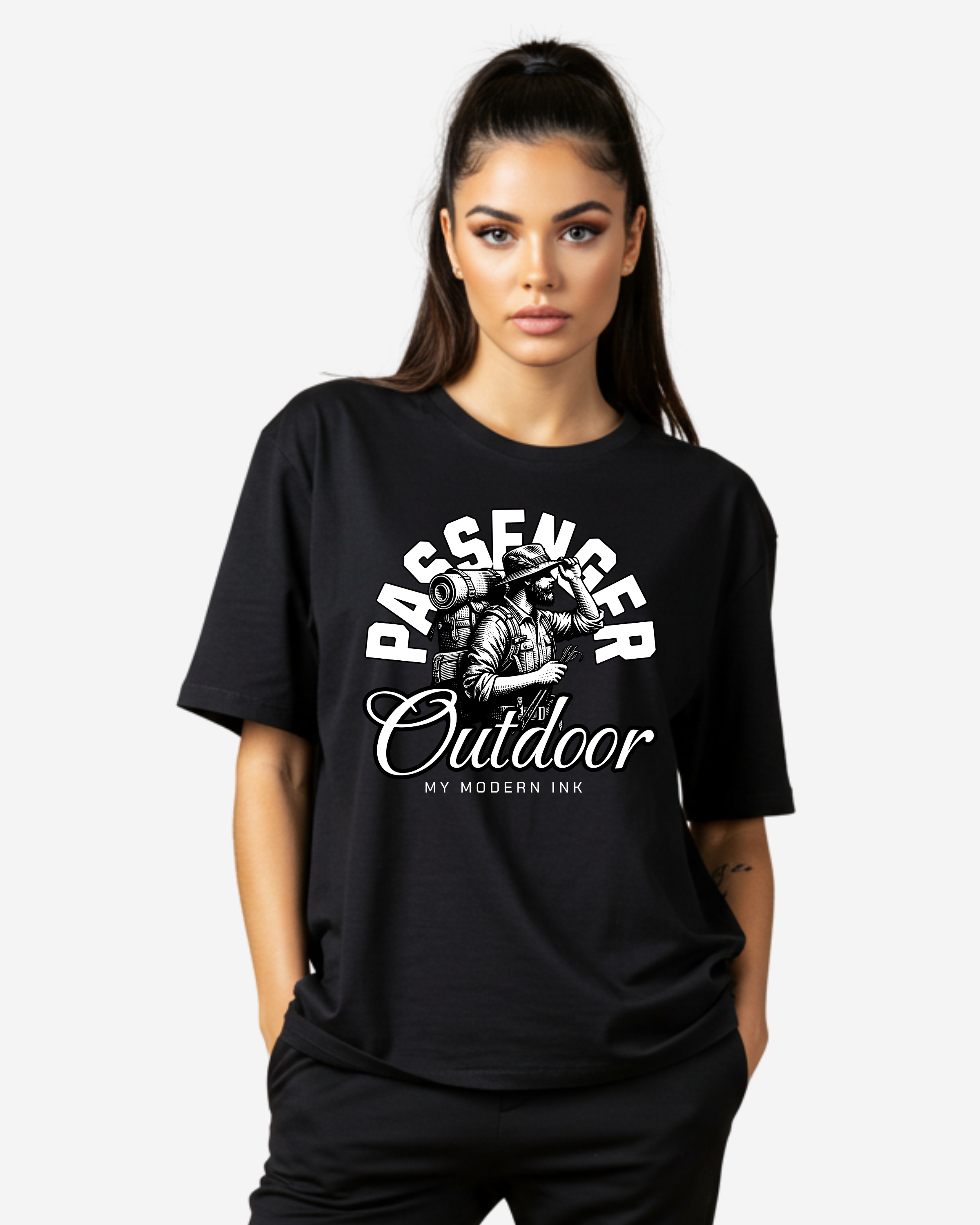 Passenger Outdoor Women's Oversized T-Shirt