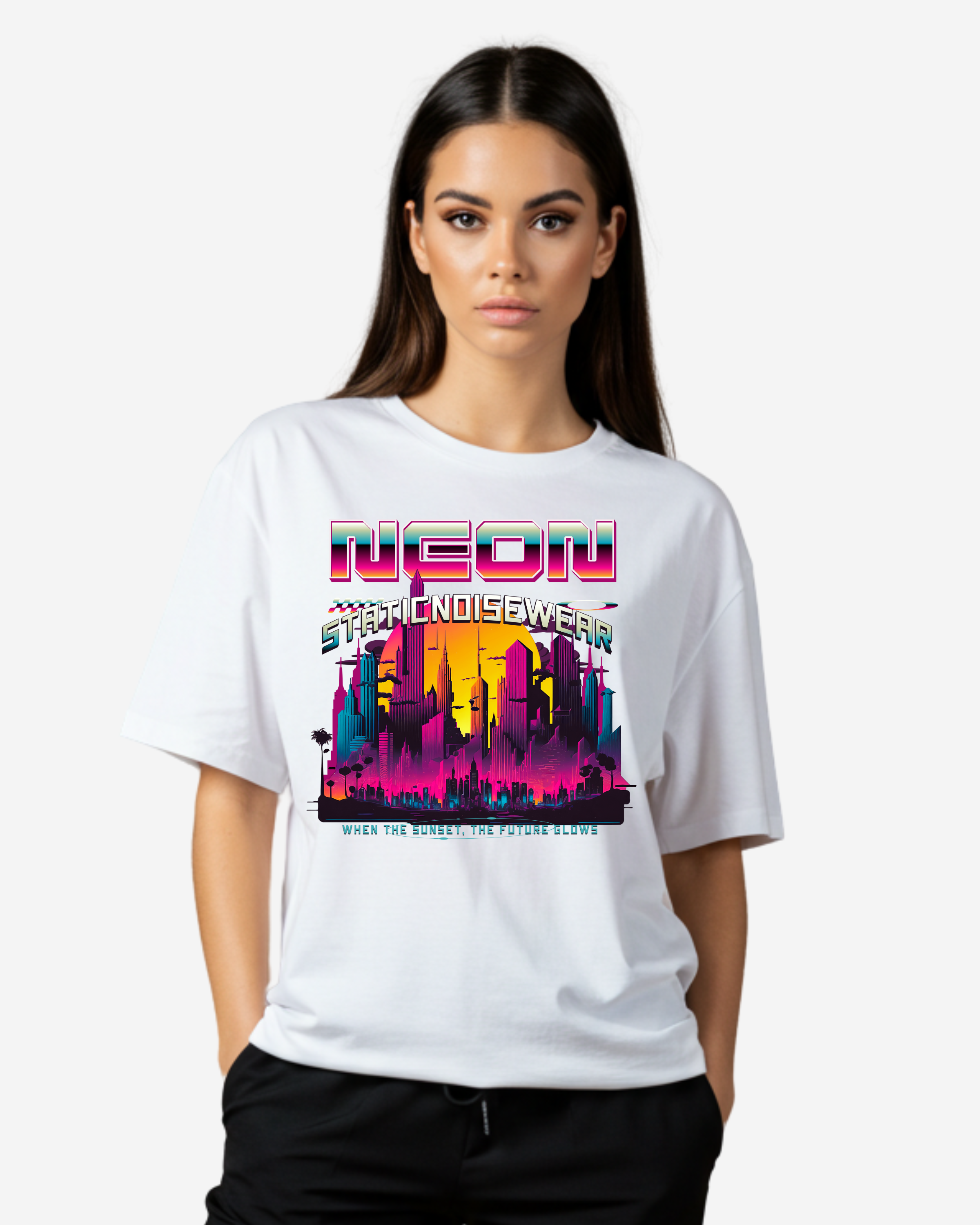 Neon Women's Oversized T-Shirt