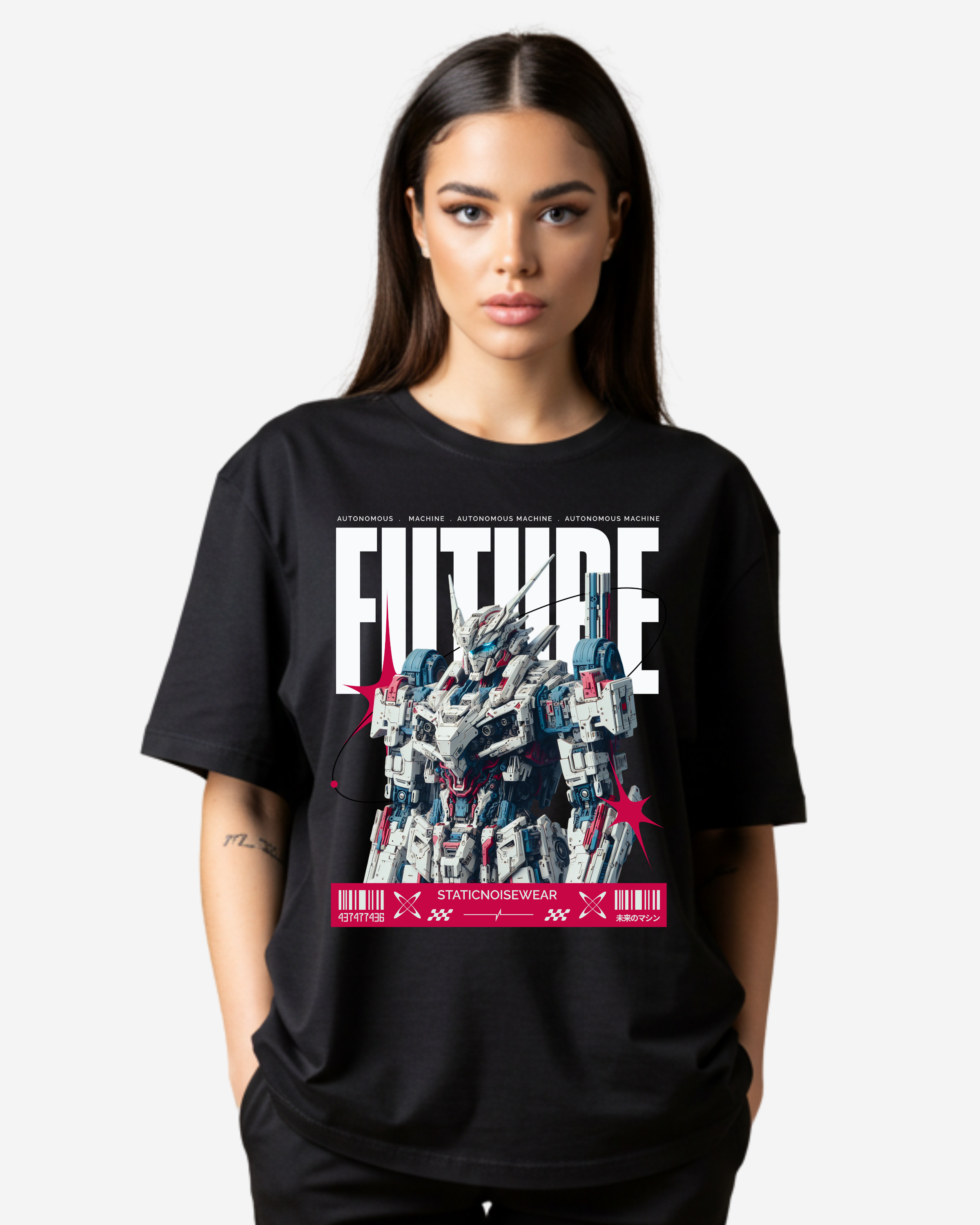 Future Machine Women's Oversized T-Shirt