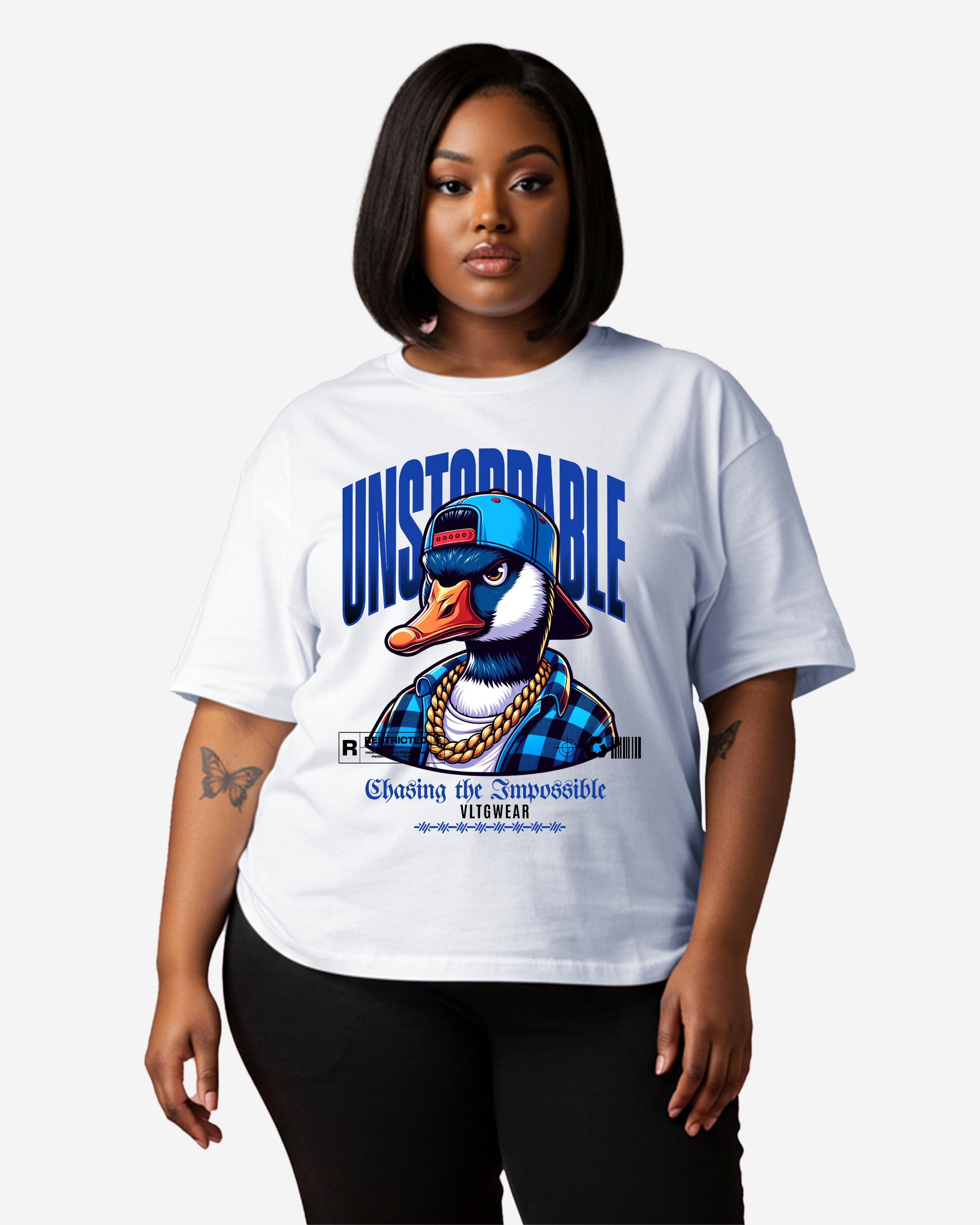 Unstoppable - Chasing The Impossible Women's Oversized T-Shirt