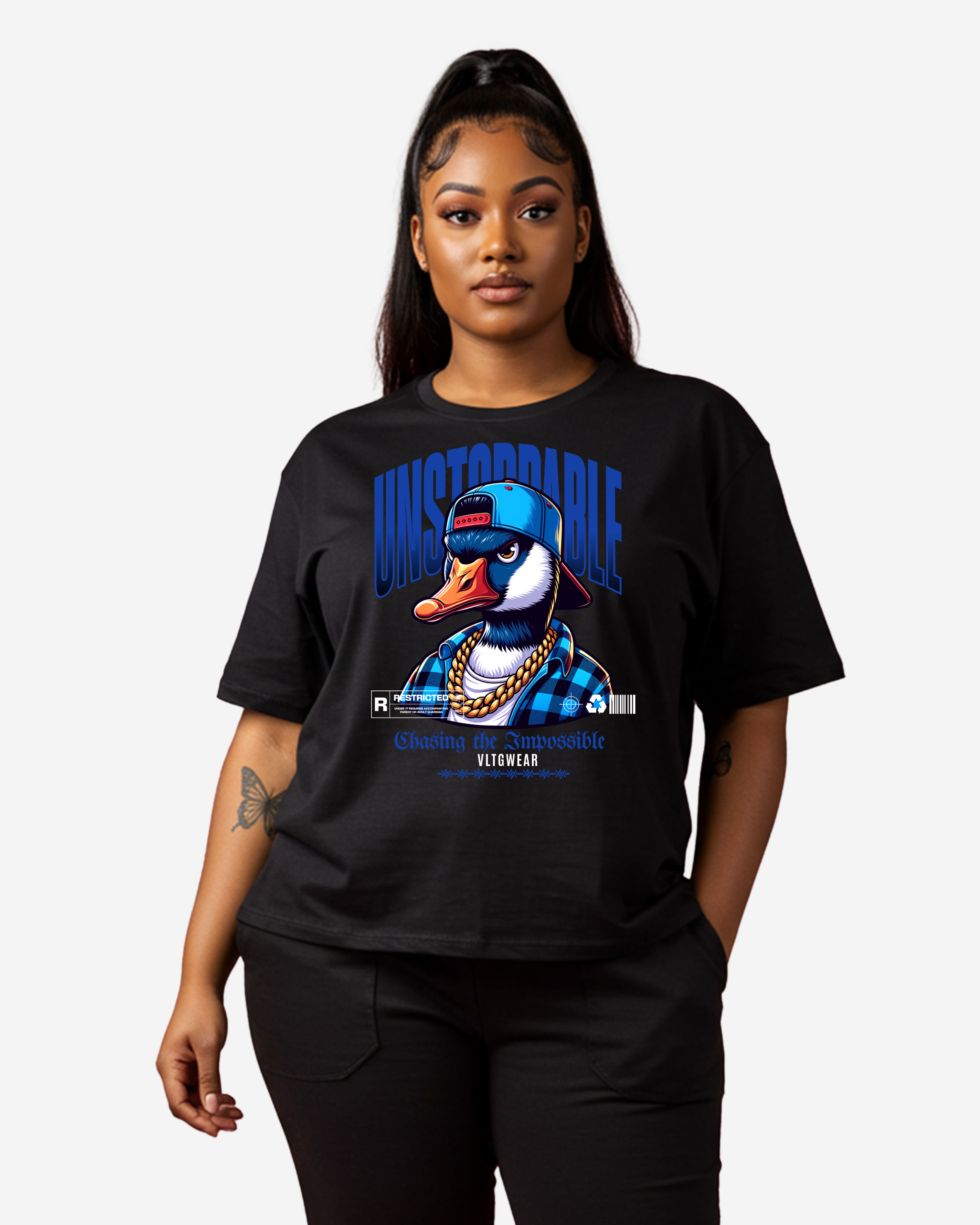 Unstoppable - Chasing The Impossible Women's Oversized T-Shirt