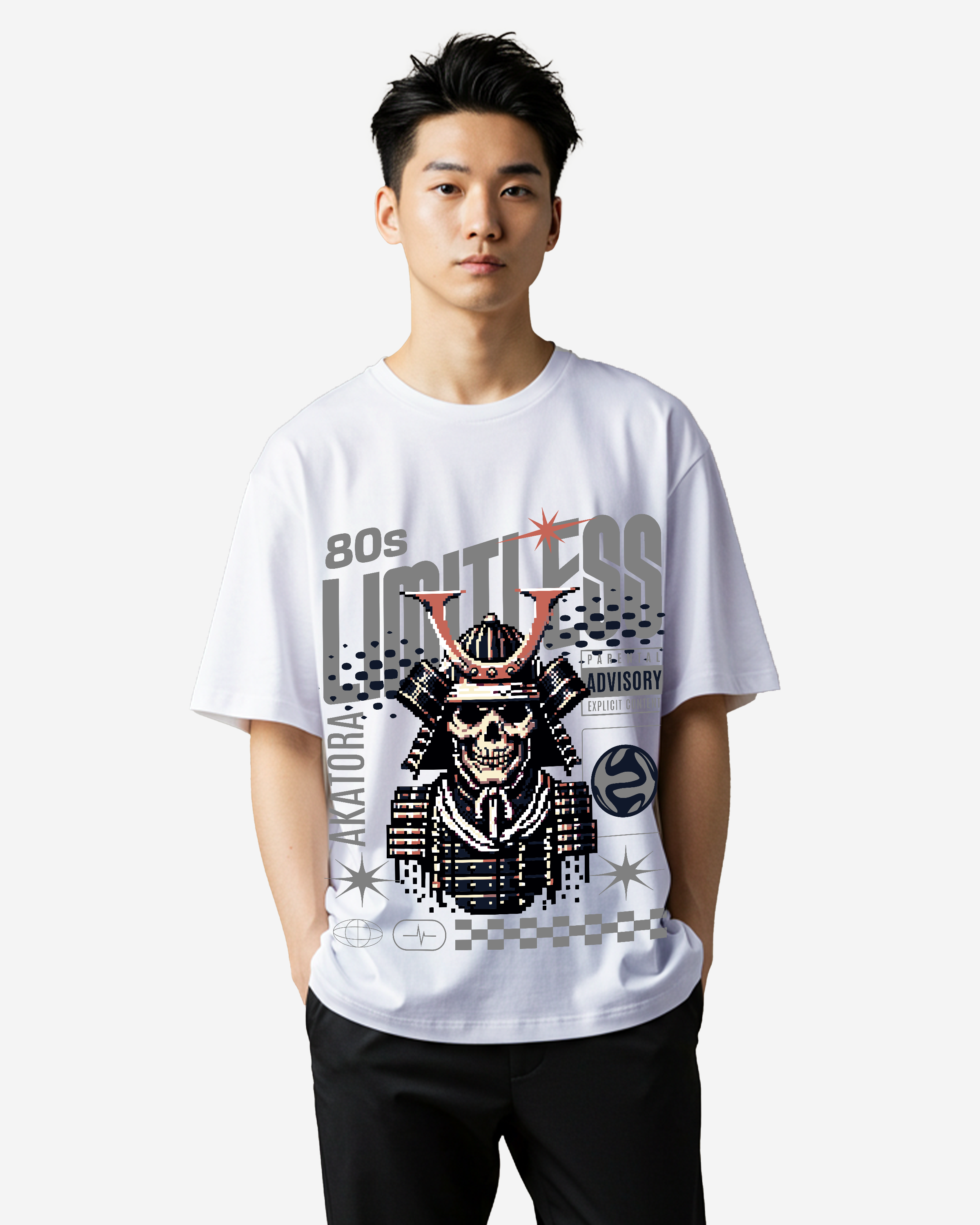 80s Limitless Oversized T-Shirts