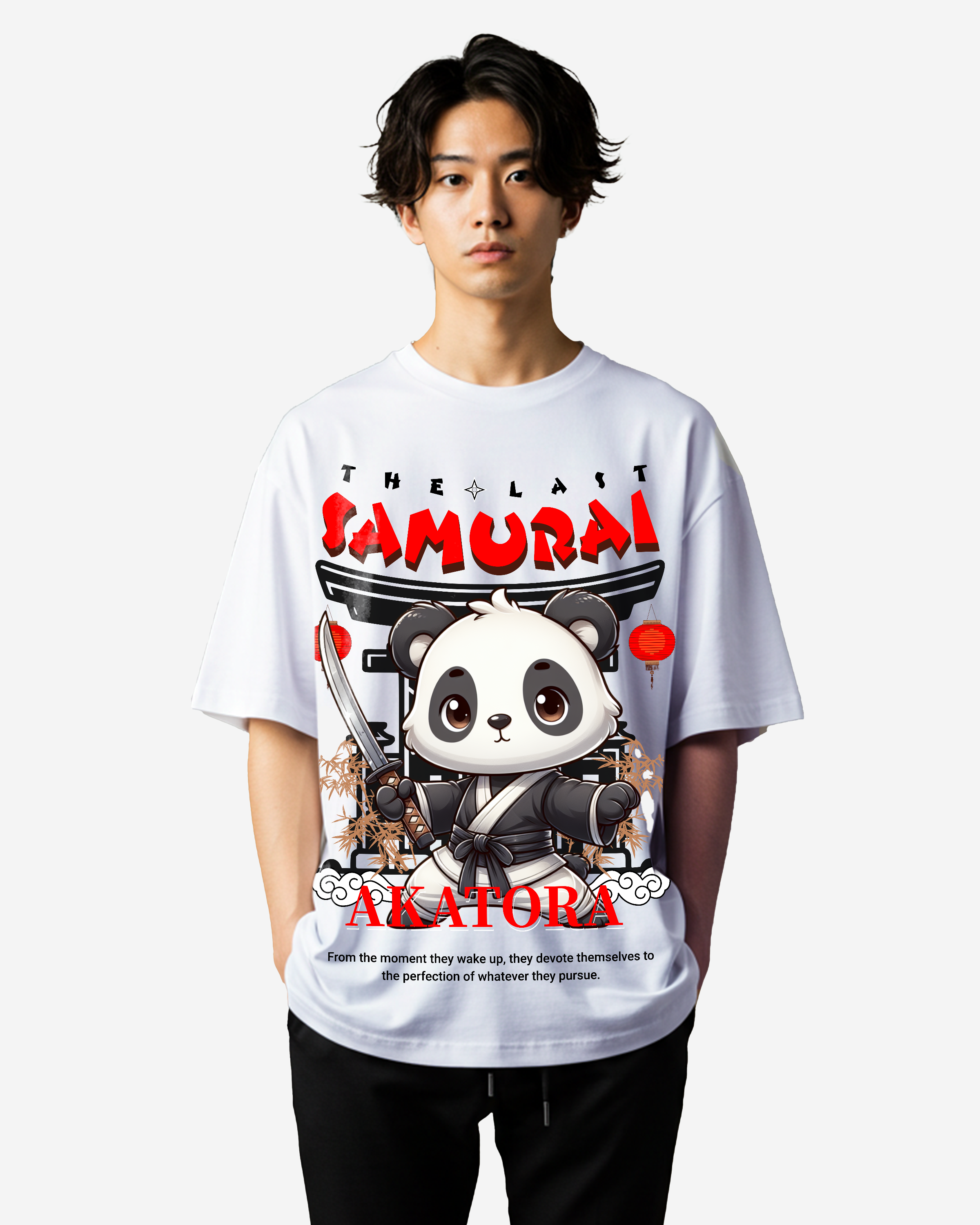 The Last Samurai Oversized T-Shirts