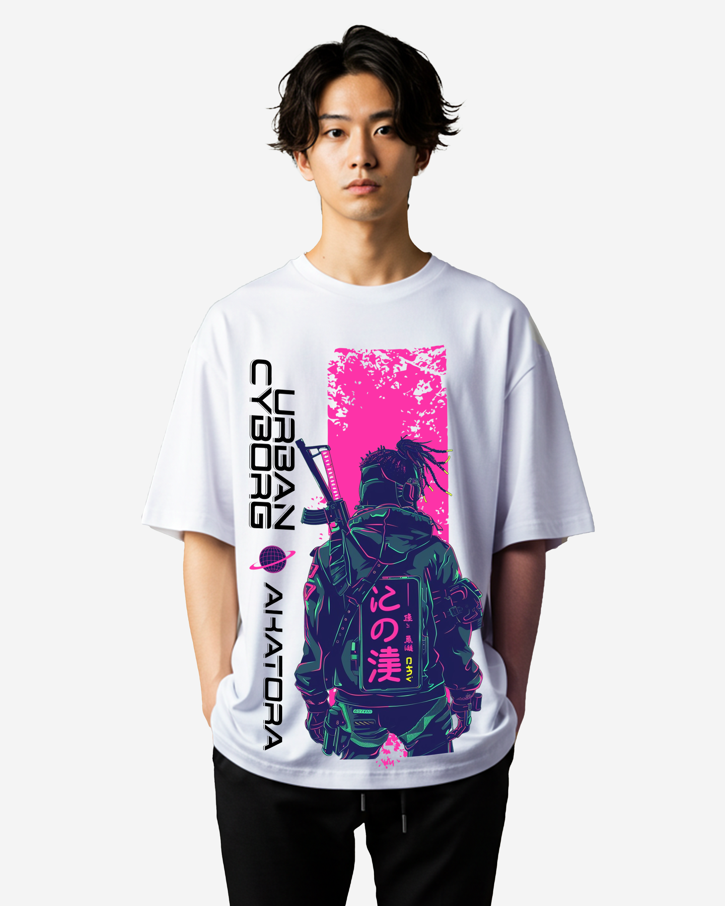 Urban Cyborg Oversized T-Shirts
