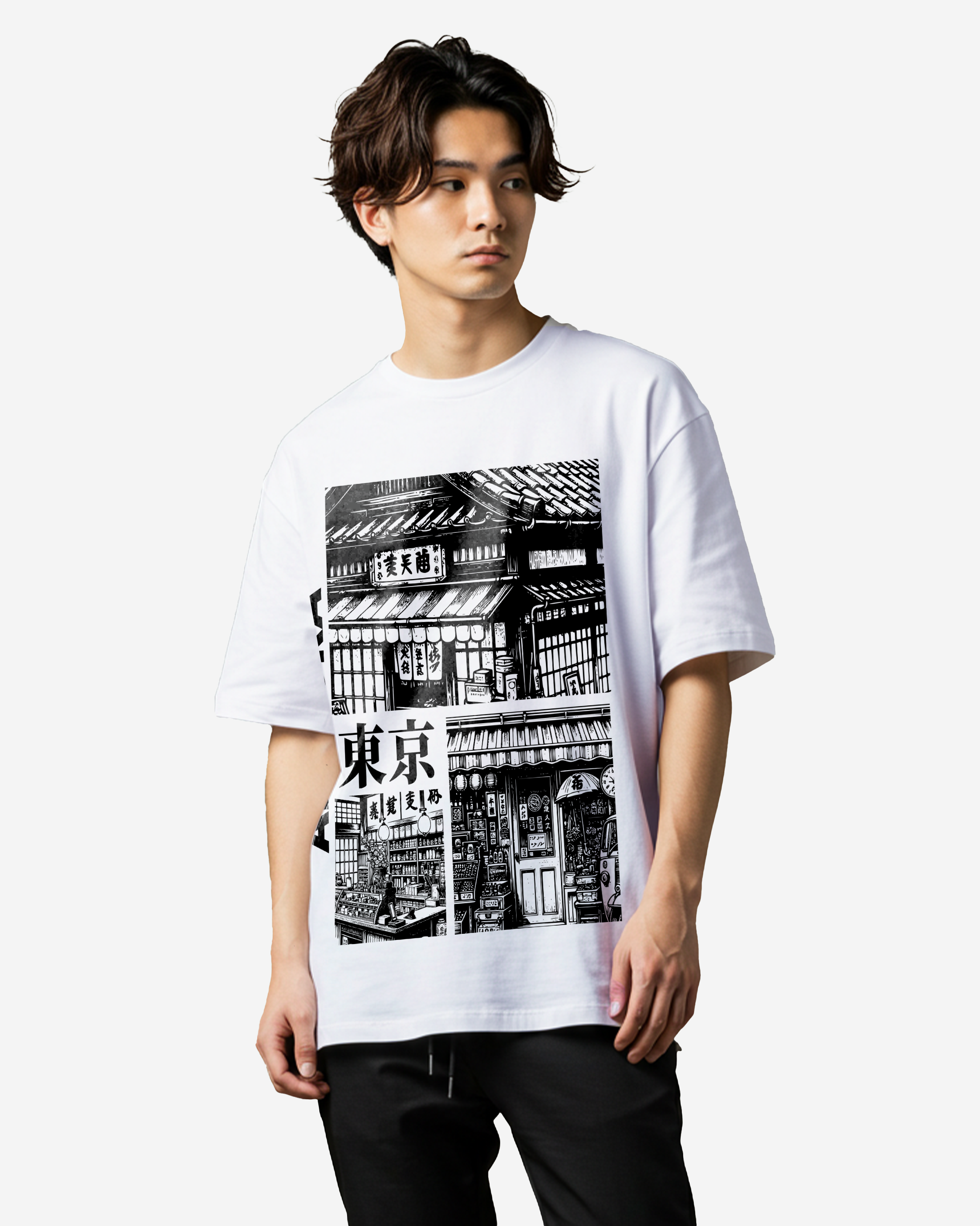 Street Culture Oversized T-Shirts