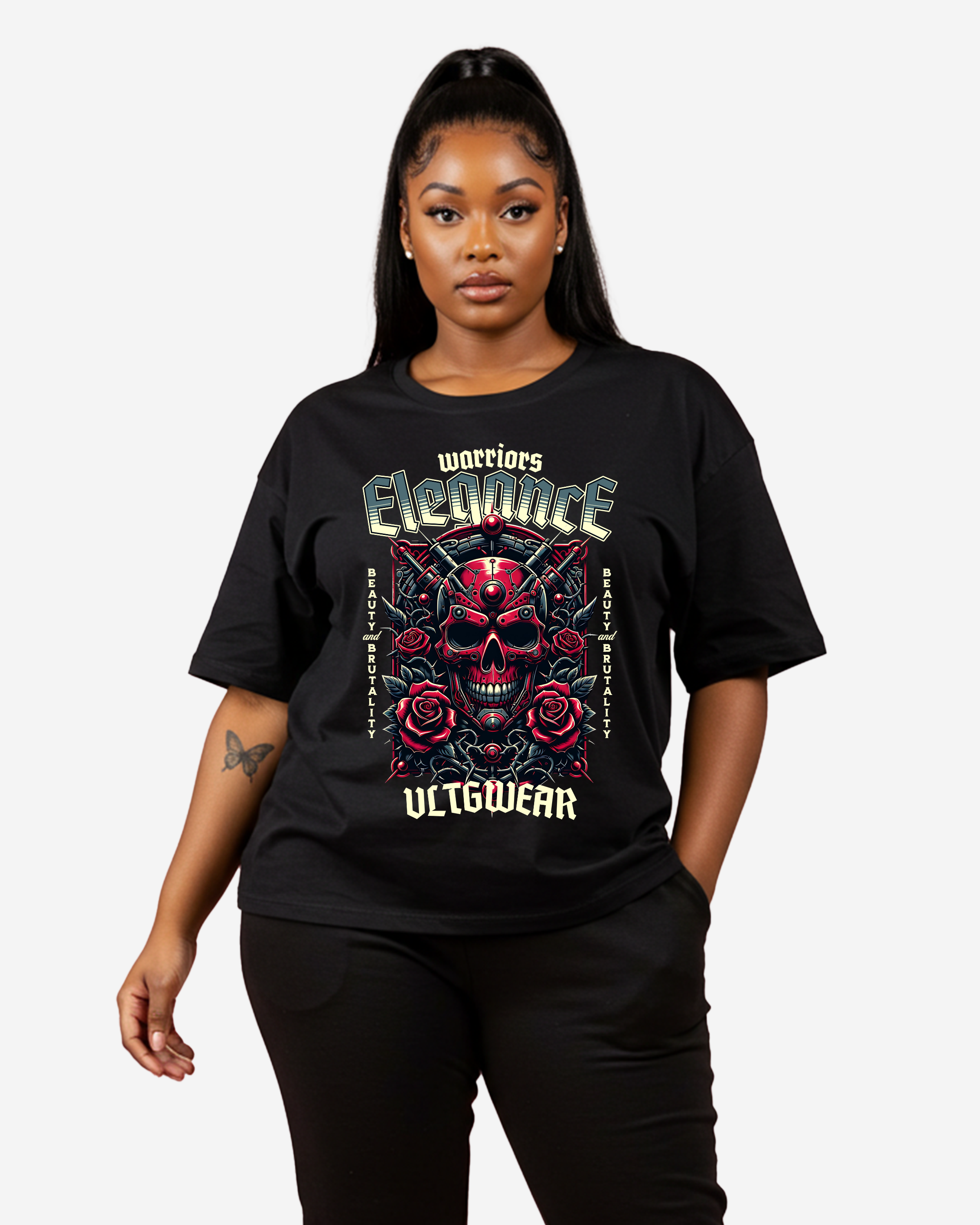 Warriors Elegance Women's Oversized T-Shirt