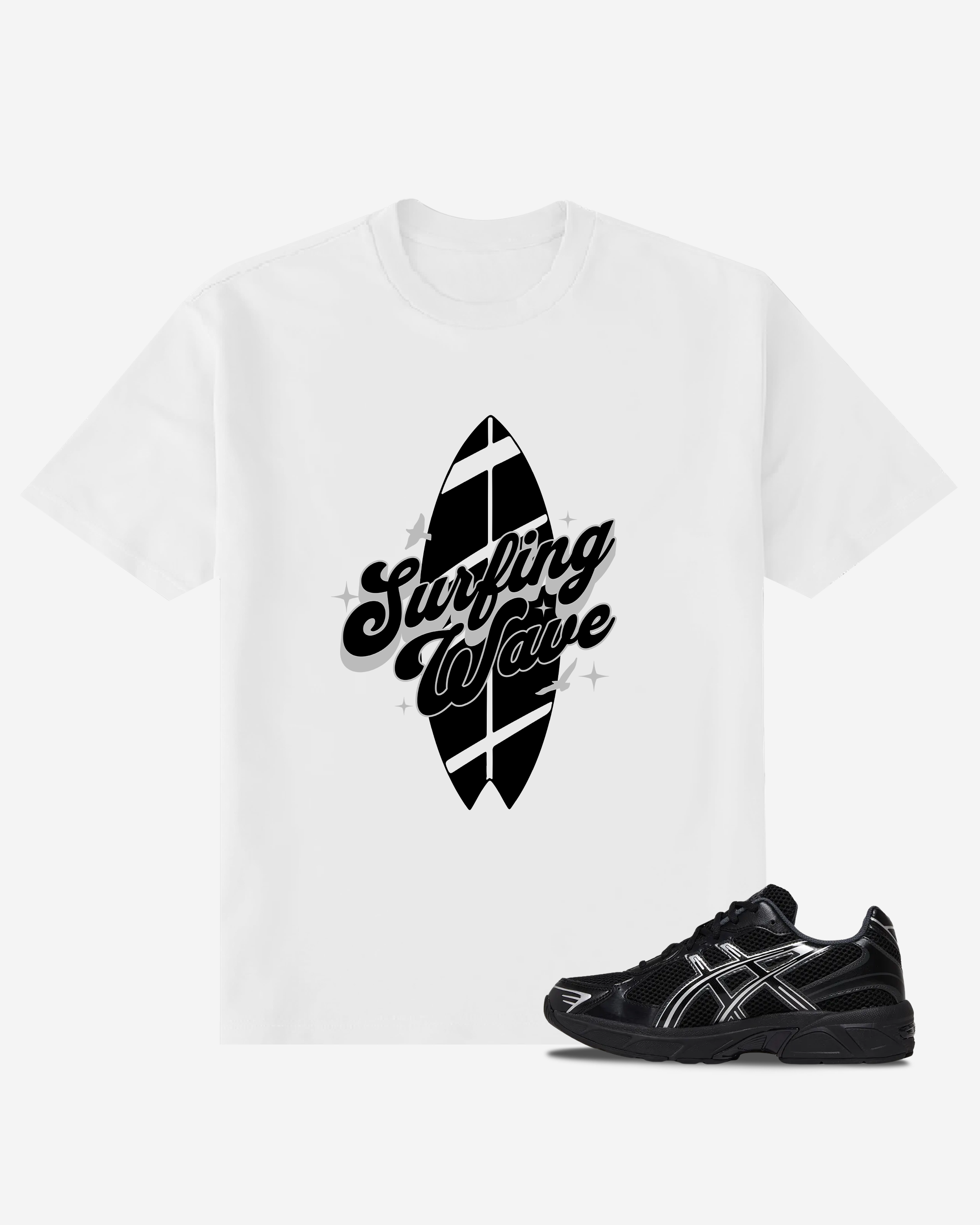 Surfing Wave T Shirt