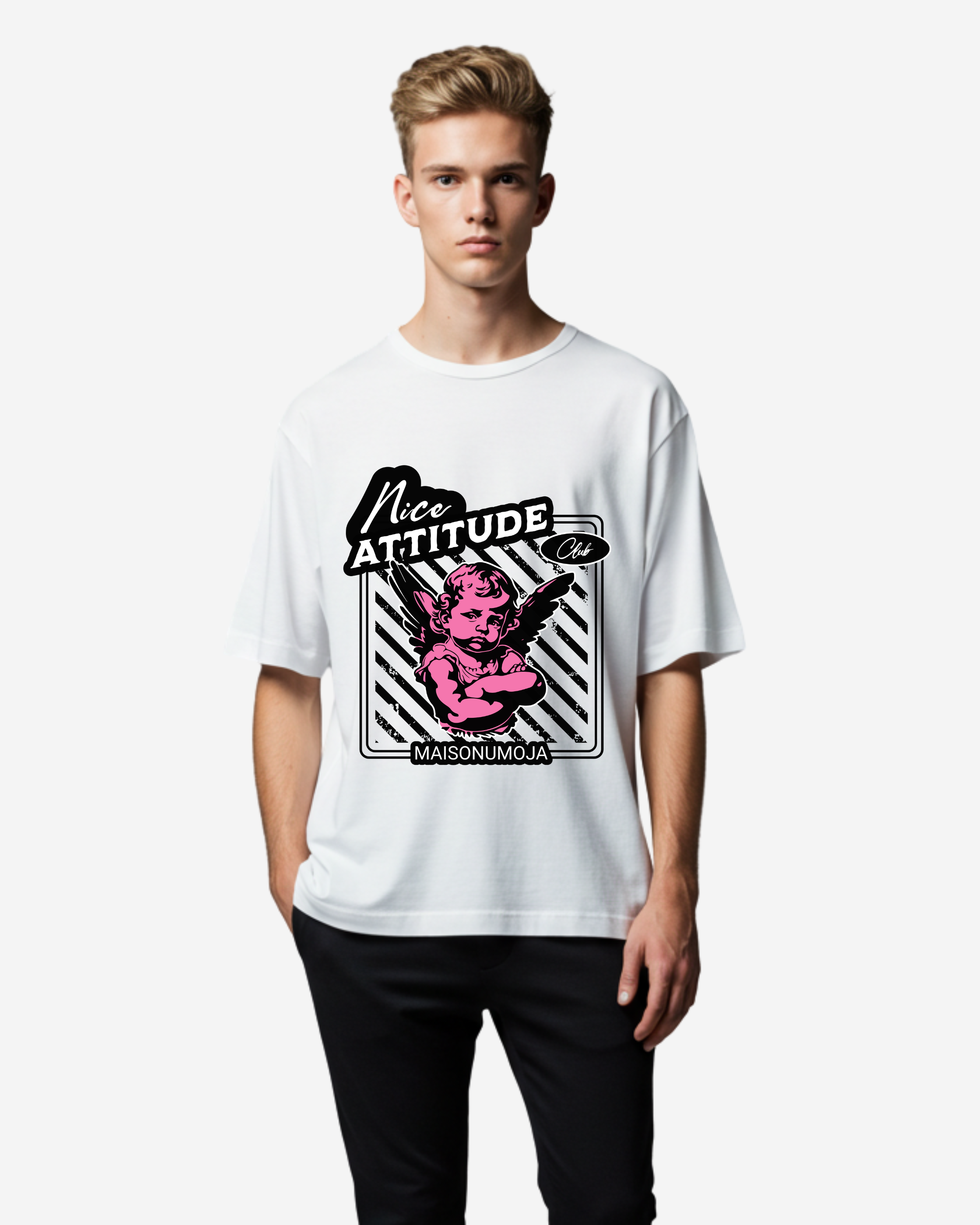 Nice Attitude Oversized T-Shirt