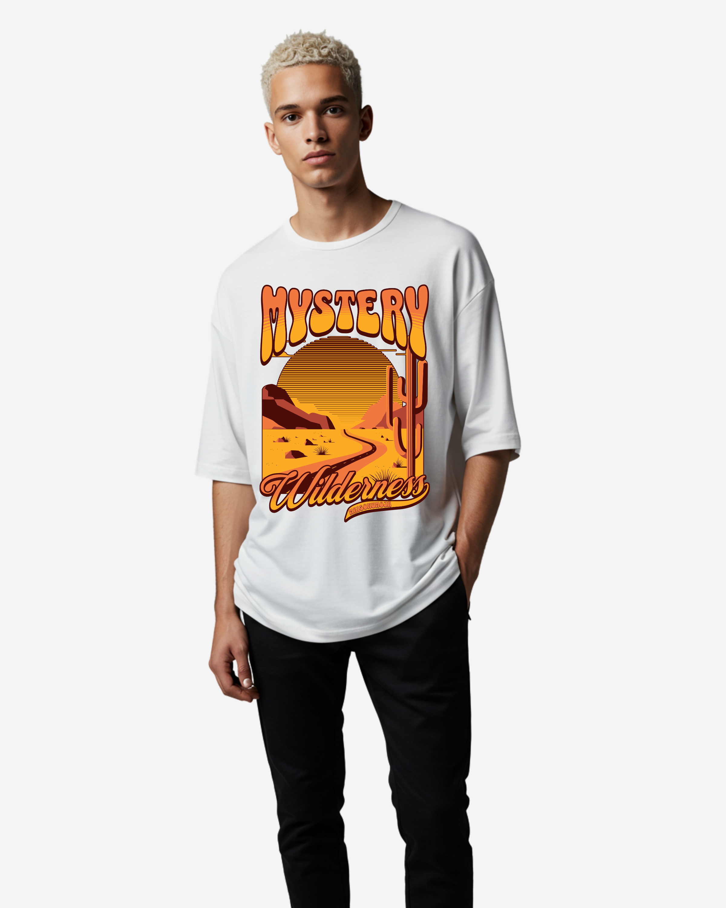 MYSTERY WILDERNESS Oversized T-Shirt