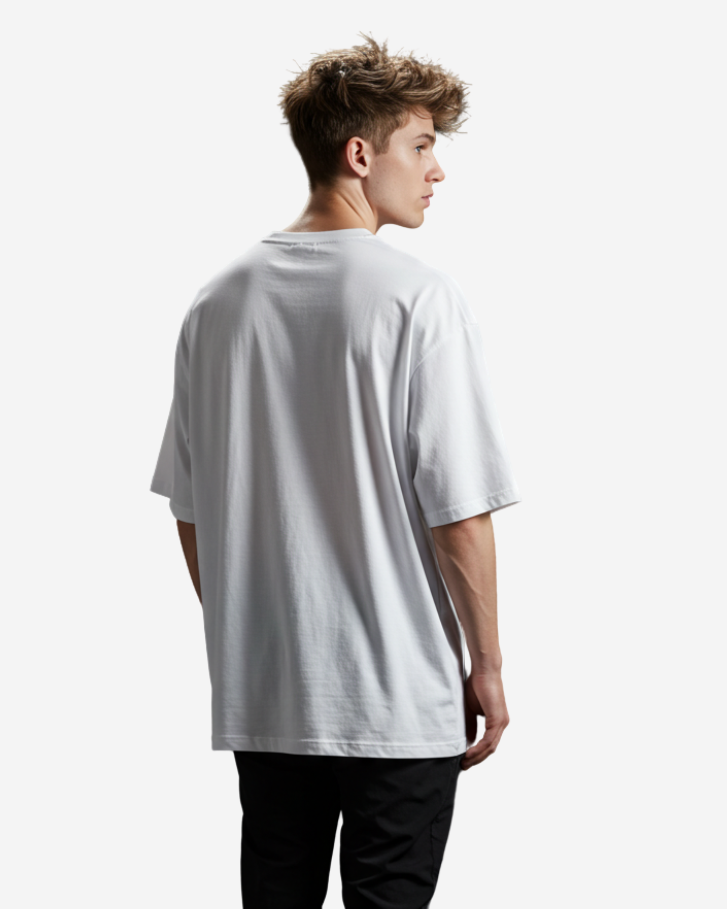 Typography Car (1) Oversized T-Shirt