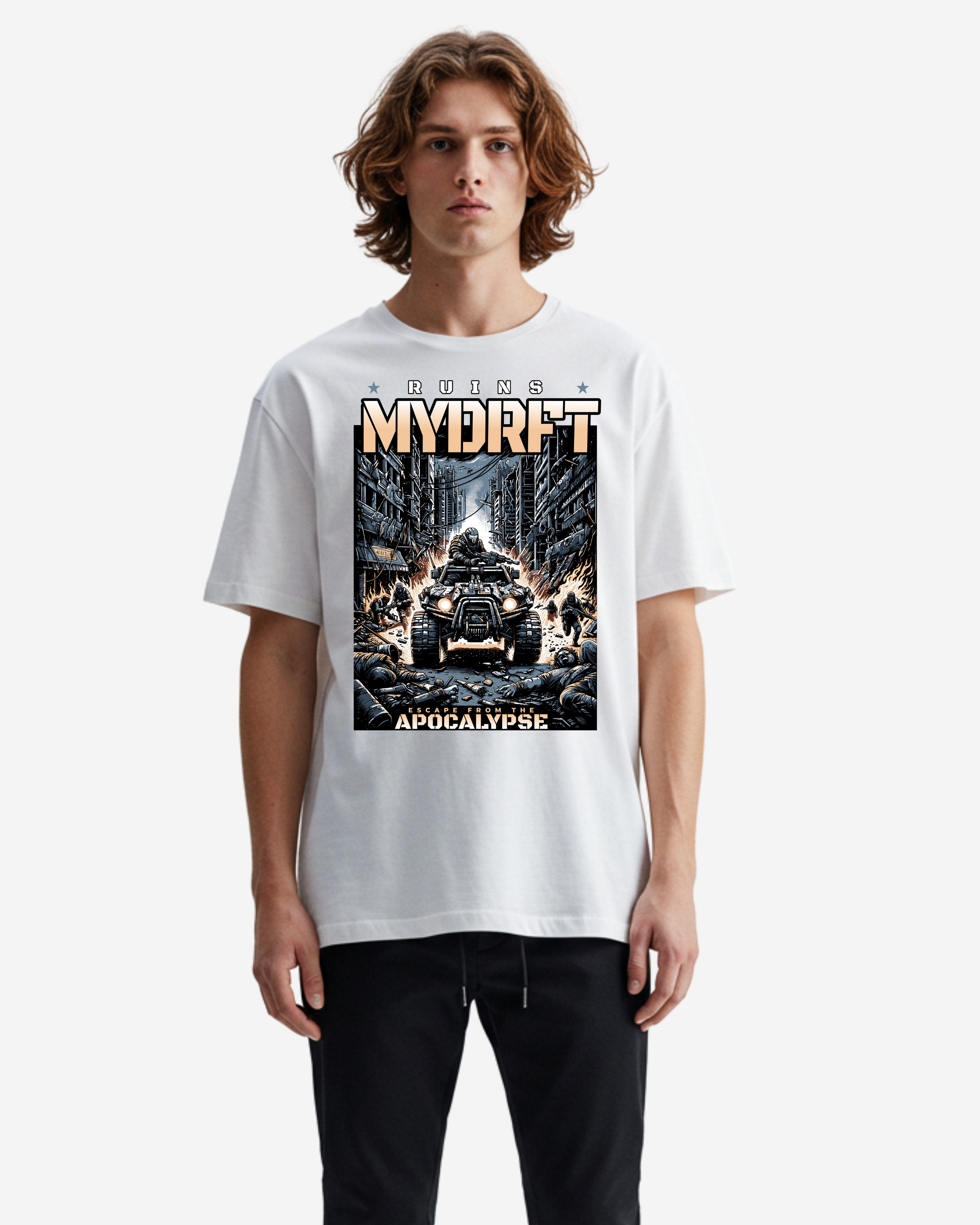 Ruins Runner Oversized T-Shirt