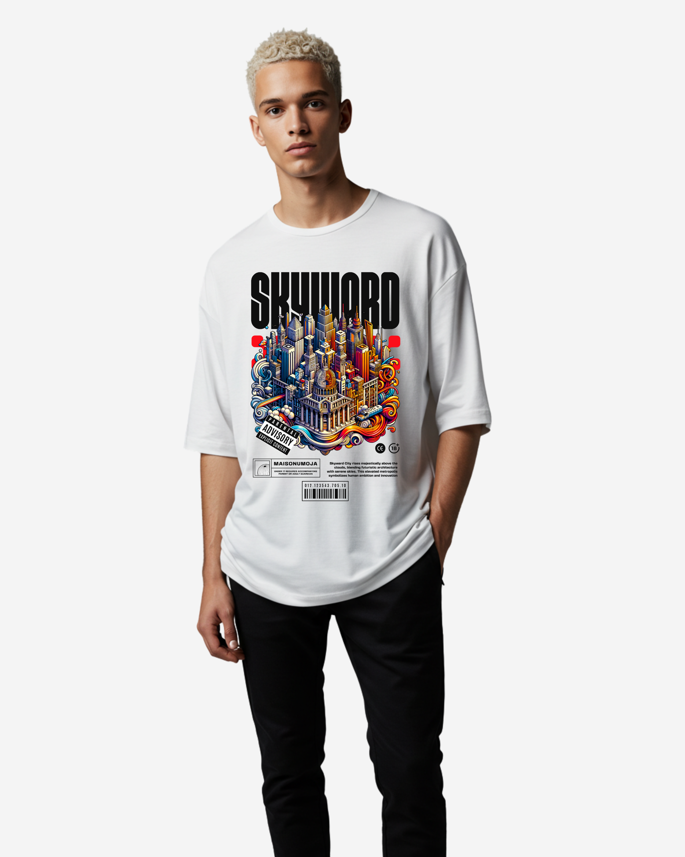 Skyward City Oversized T-Shirt