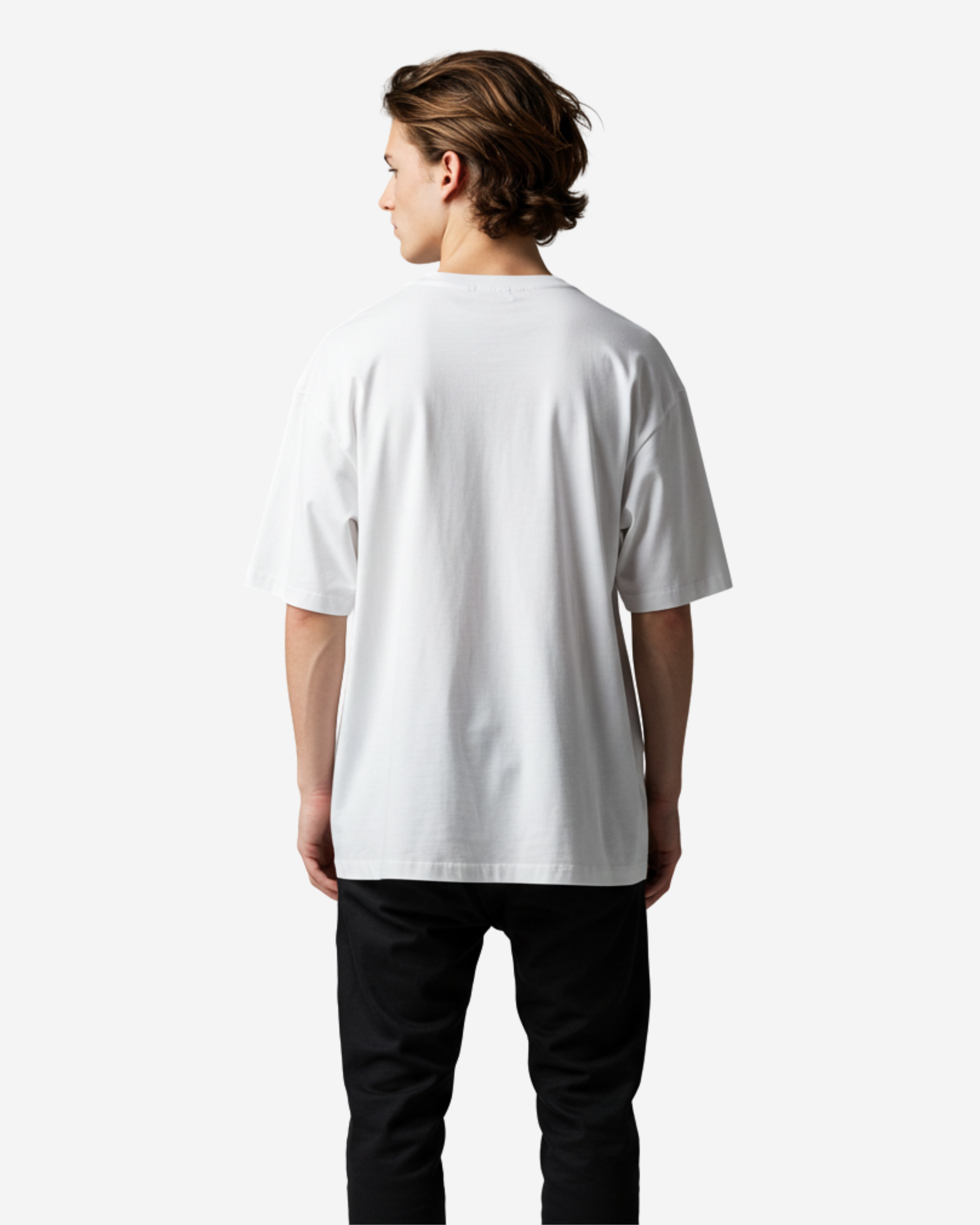 Forbidden Forest Vintage Watercolor Adventure Nature Men's Oversized T-Shirt