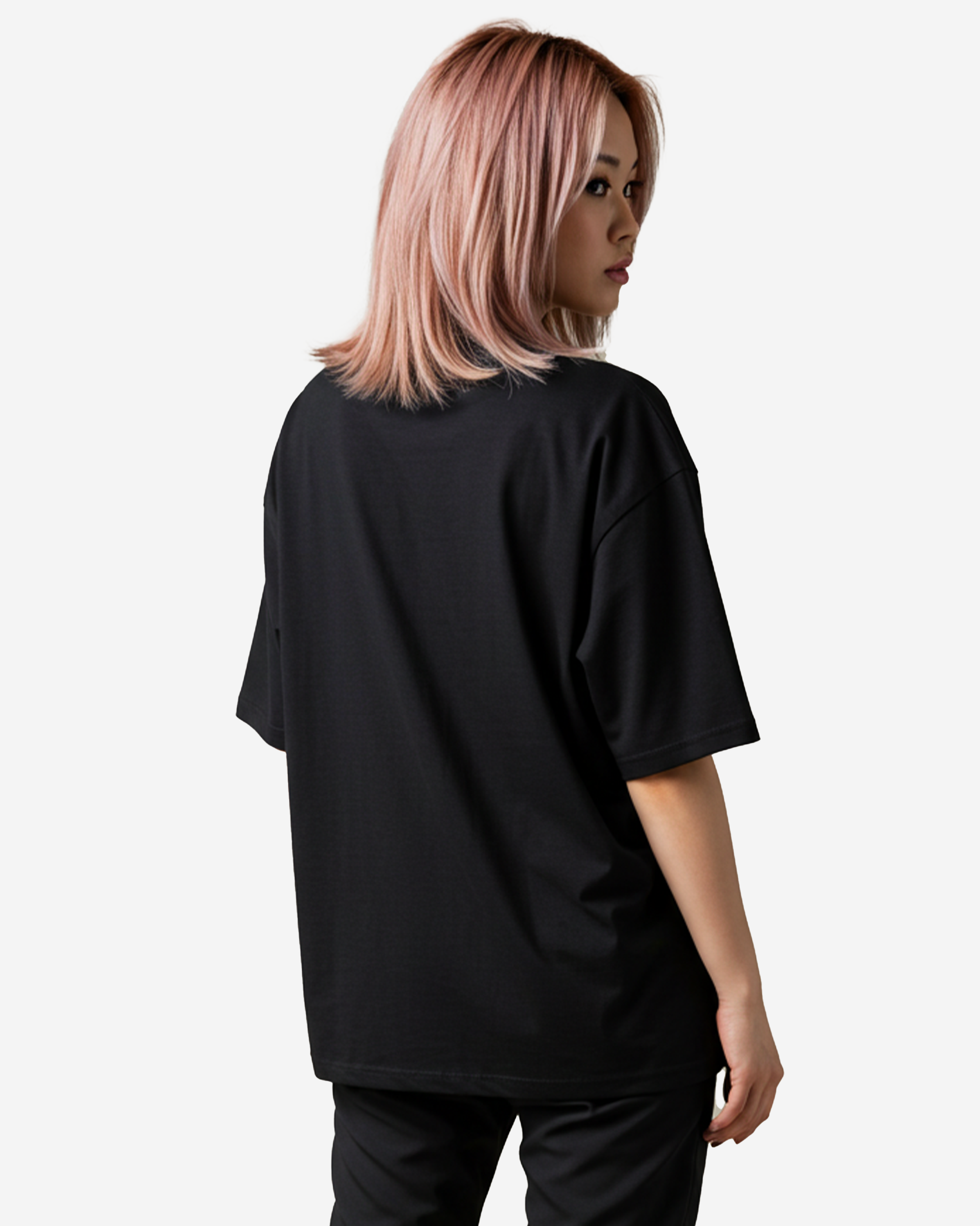 Japan Cat Graphic Oversized T-Shirts