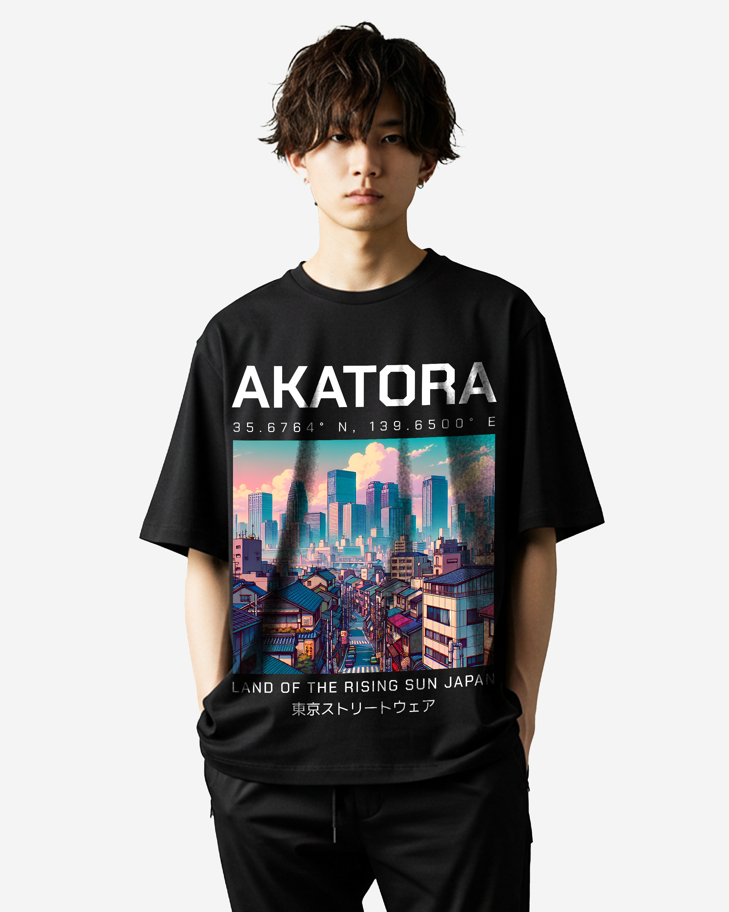 Tokyo Streetwear Oversized T-Shirts