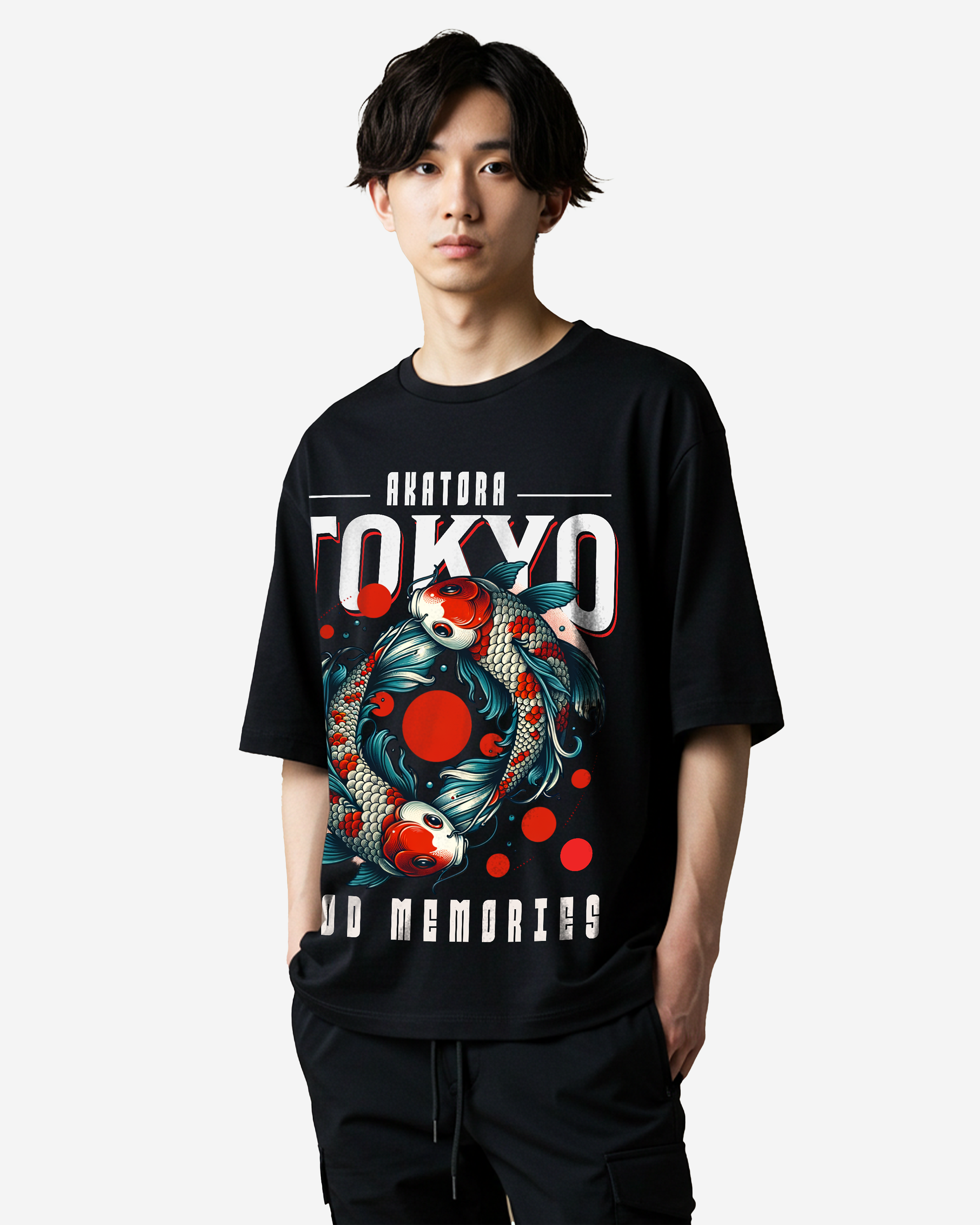 Tokoyo Koi Oversized T-Shirts