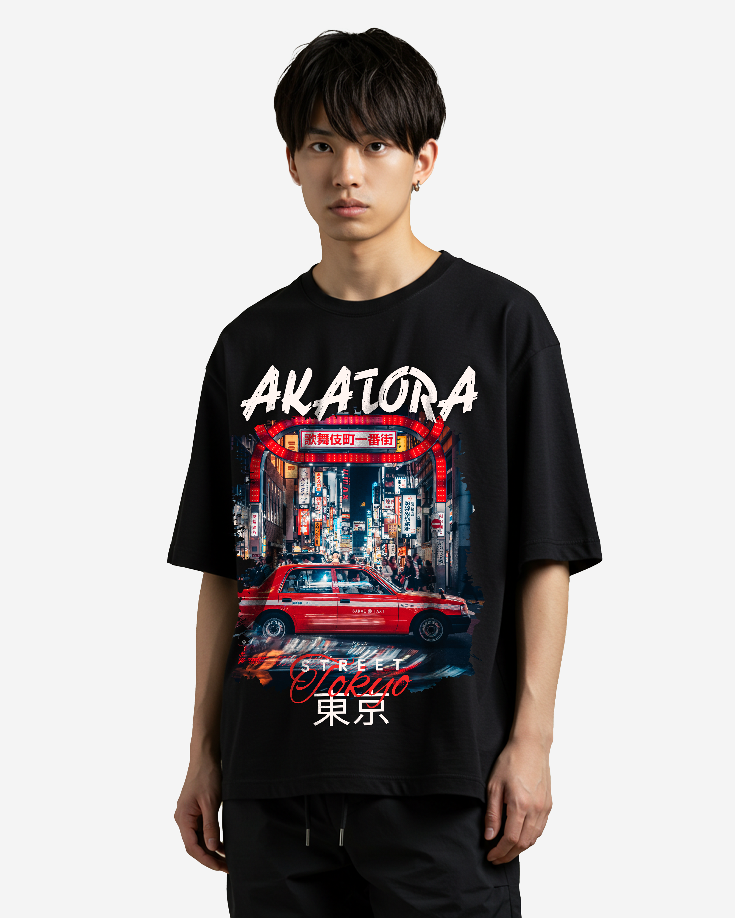 Tokyo Street Culture Oversized T-Shirts