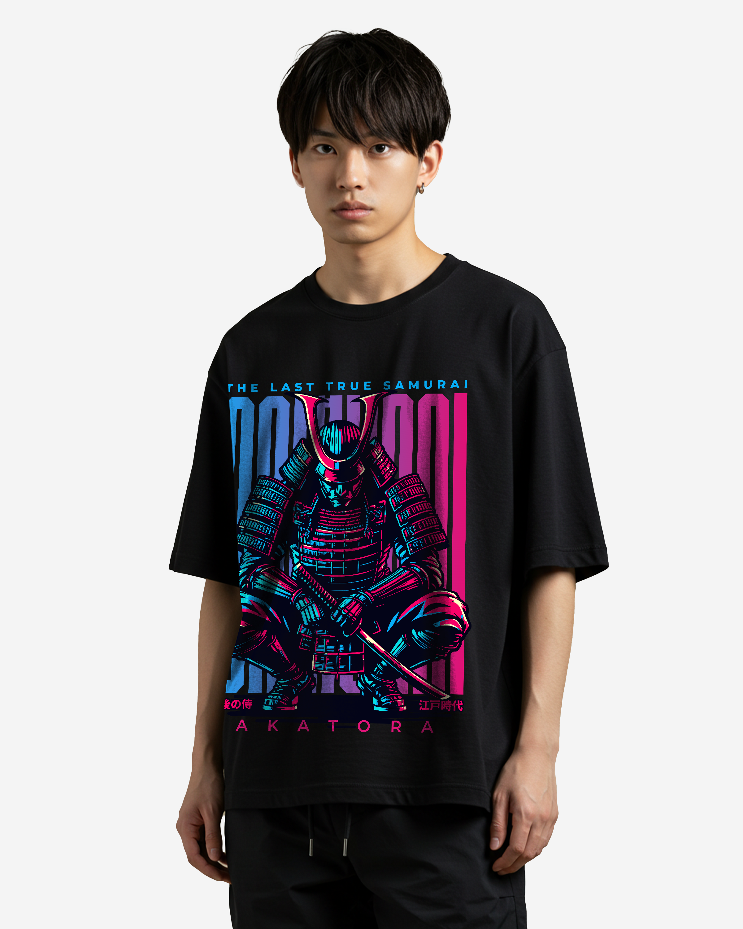 The Last True Samurai Oversized T-Shirts