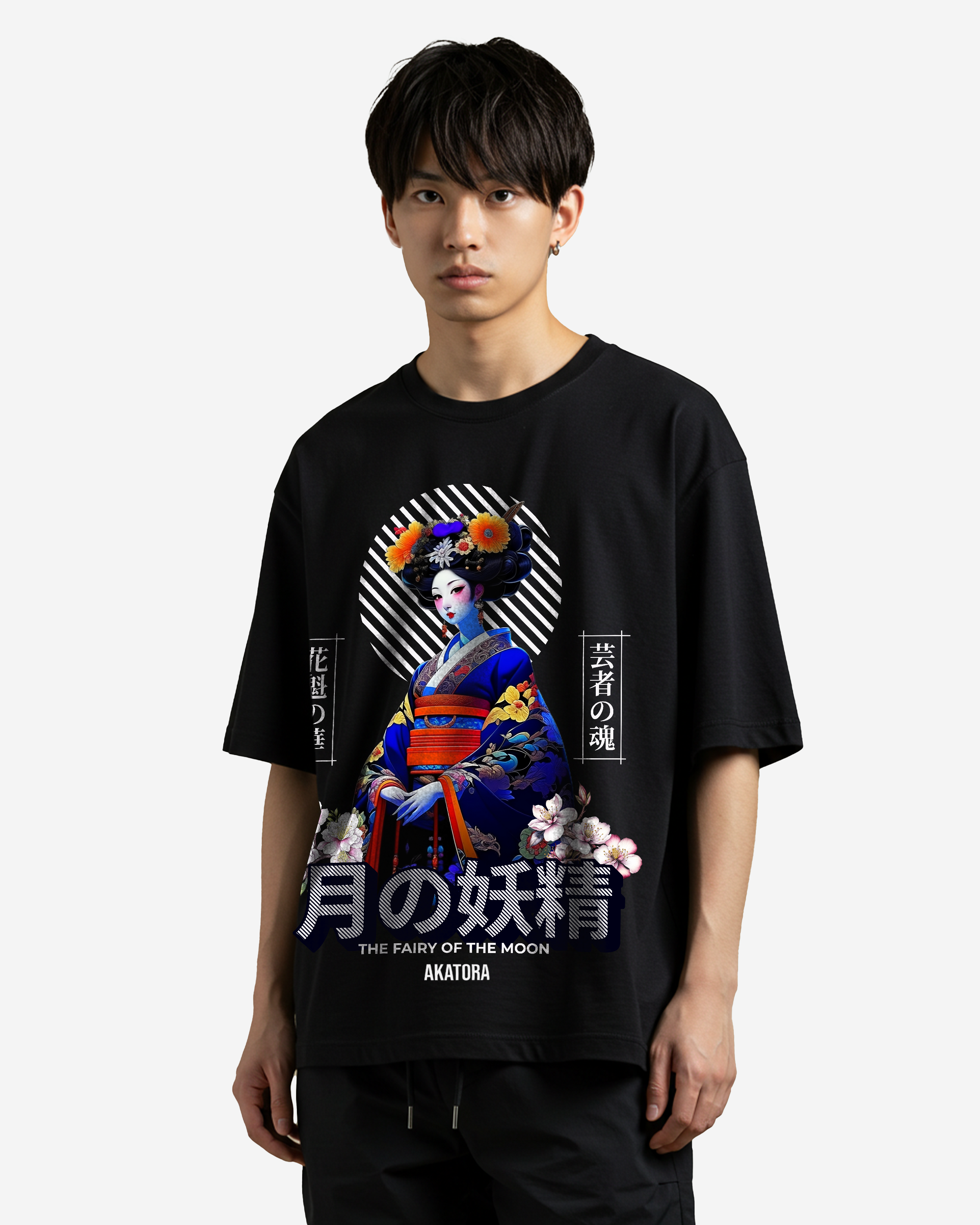 The Fairy of The Moon Oversized T-Shirts