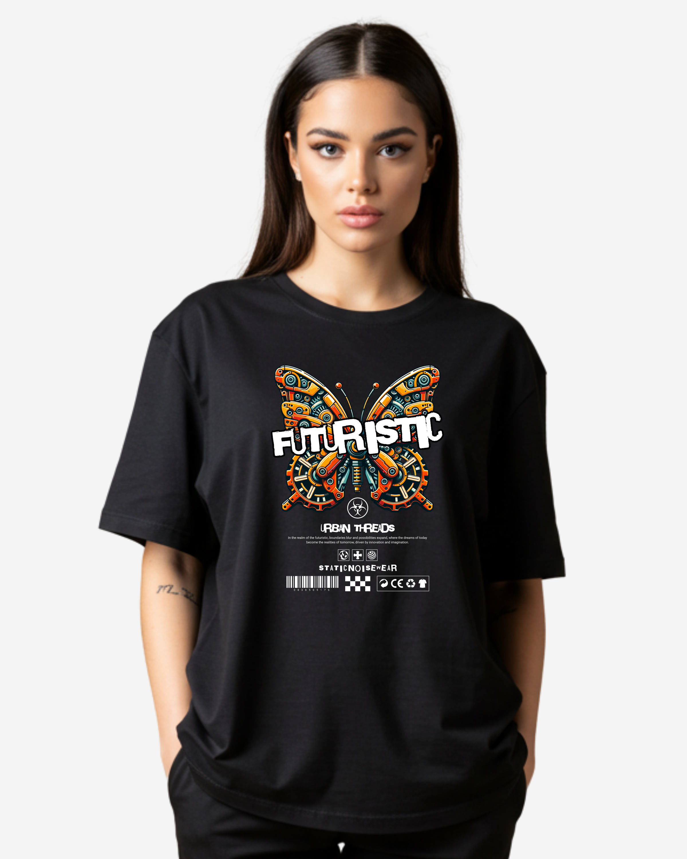 Urban Threads Women's Oversized T-Shirt