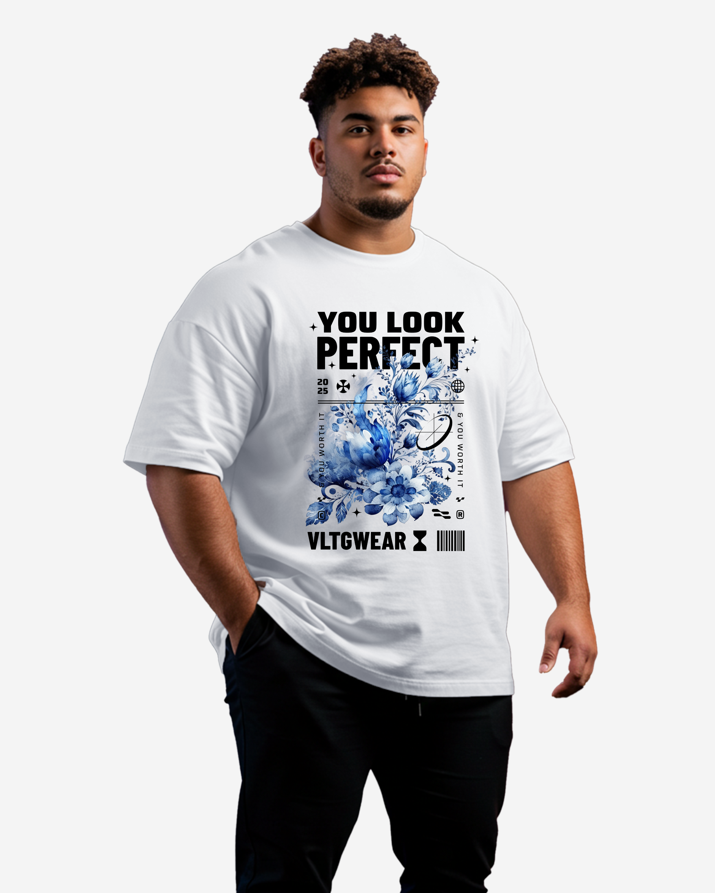 You Look Perfect Men's Oversized T-Shirt